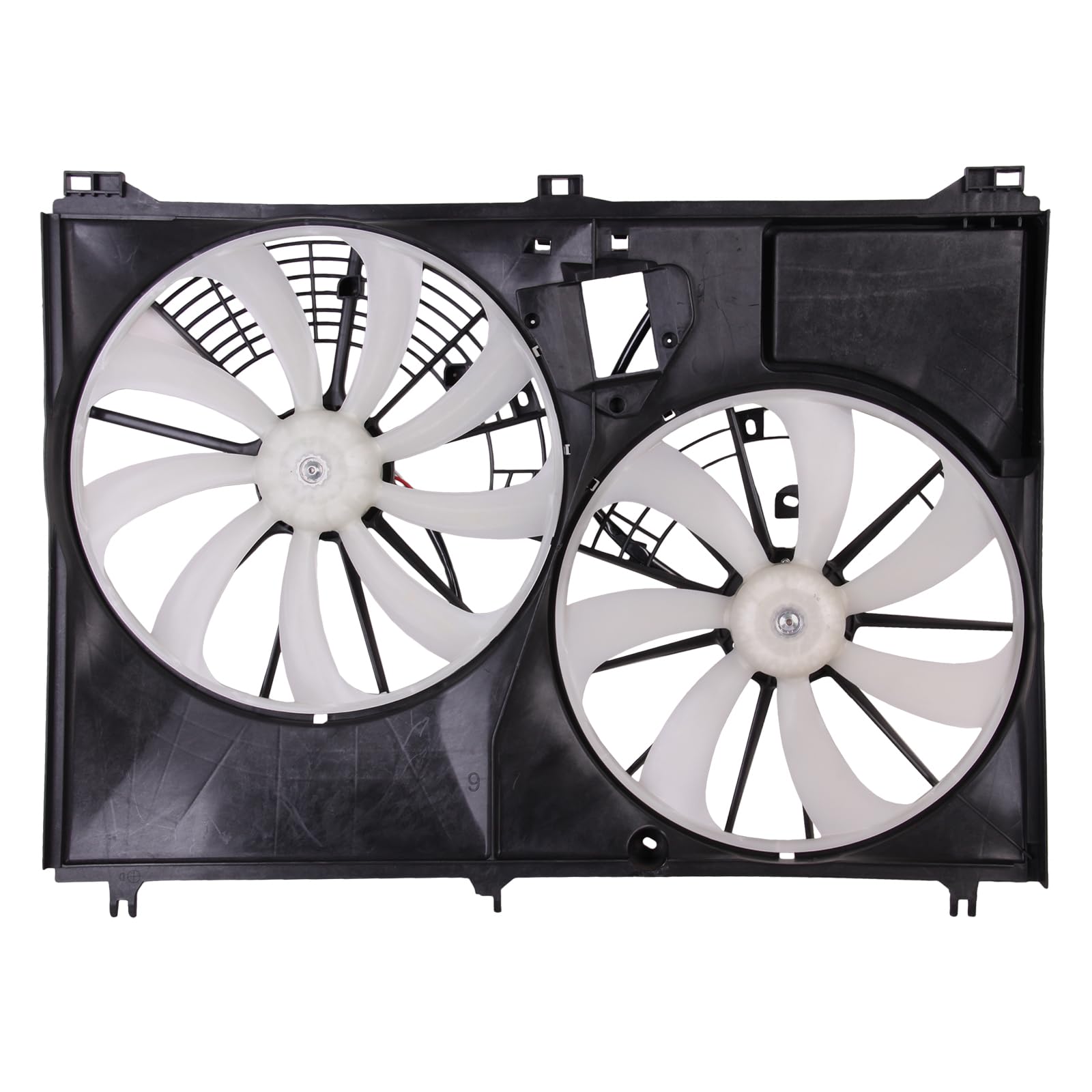 TYG OE Replacement(CAPA Quality) Cooling Fan Extra Silent for 2014-2019 Toyota Highlander 2.7L / 2014-2016 3.5L w/o Towing | 167