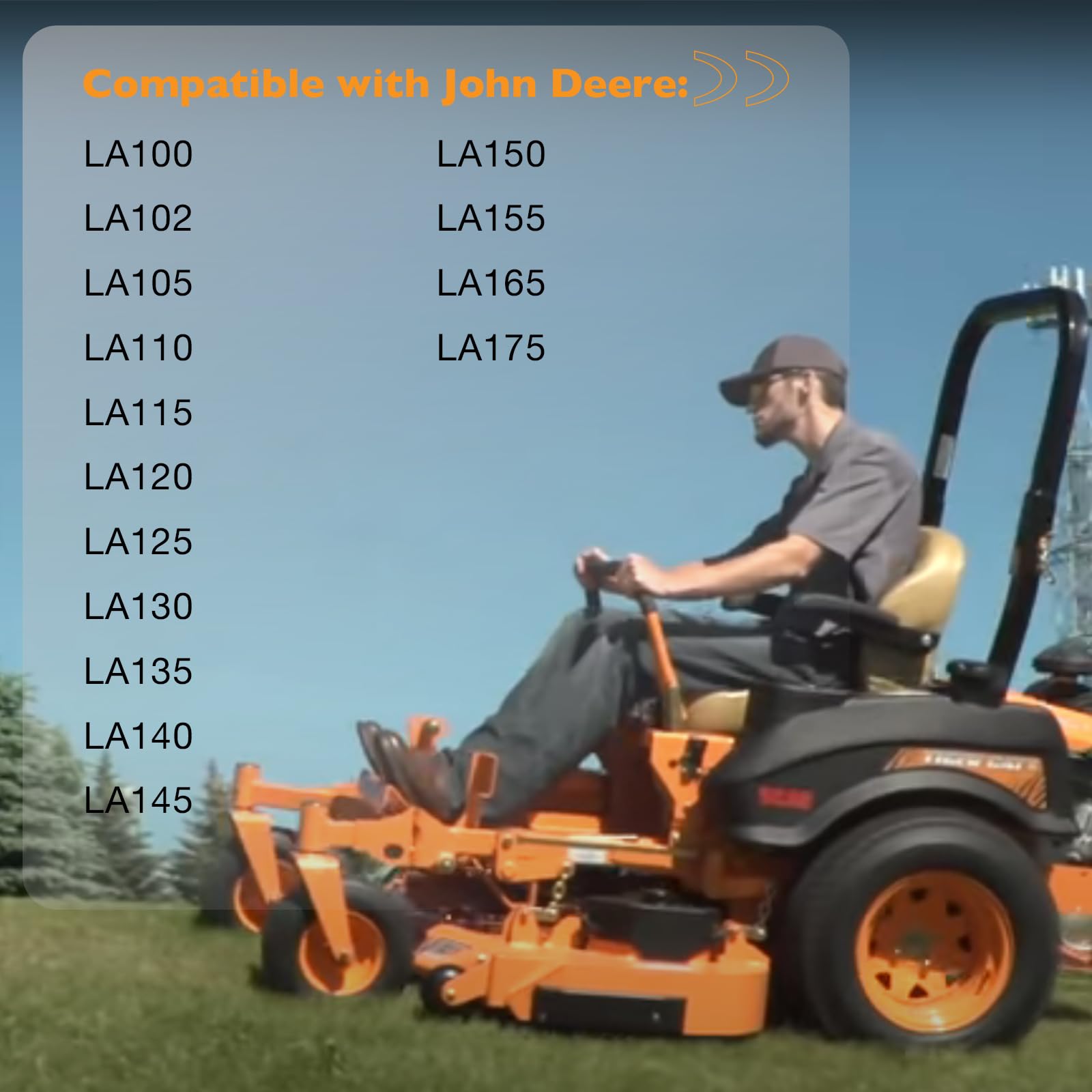 Hqpasfy Steering Sector Pinion Gear Rebuild Kit Compatible With John Deere La Series Lawn Tractors Replaces# Gx21924Ble, Gx20053, Gx20054, Gx21994