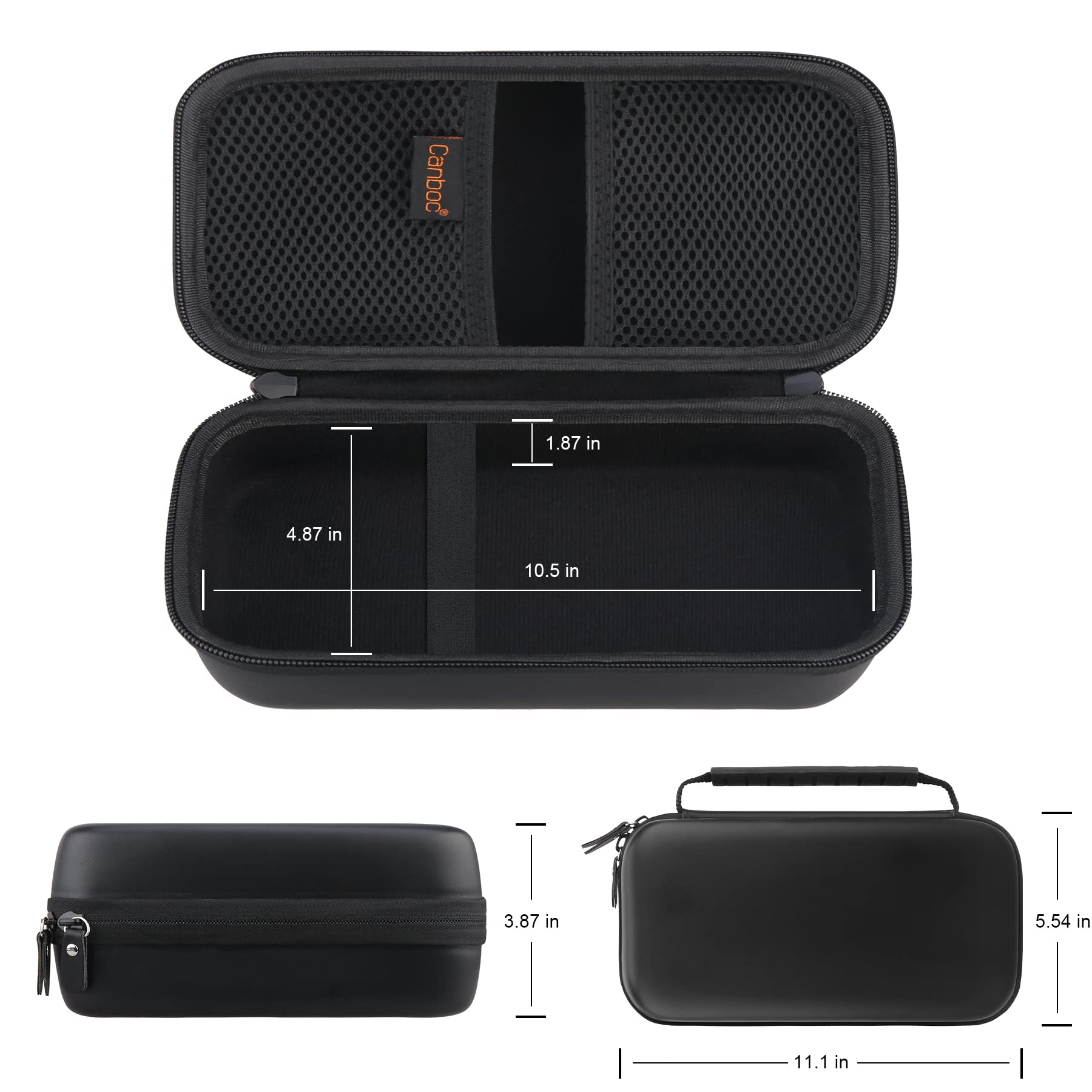 Canboc Hard Carrying Case Replacement For Halo Bolt Air 58830 Mwh/Halo Bolt Air+ Portable Emergency Power Kit, Car Jump Starter