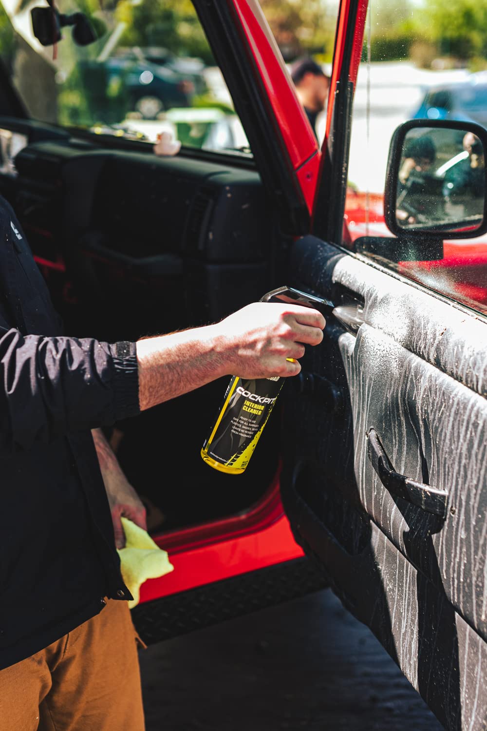 P&S Off Road Cockpit Interior Cleaner - Residue-Free for Plastics, Vinyl, Rubber & Leather - Safe & Ready-to-Use for ATVs, UTVs,