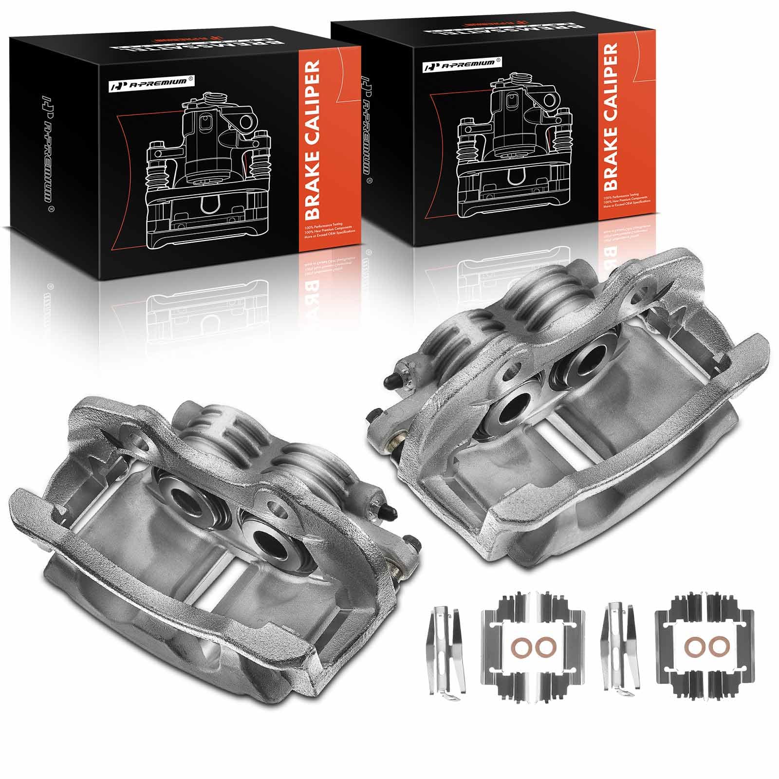 A-Premium Disc Brake Caliper Assembly With Bracket Compatible With Cadillac, Chevy & Gmc Models - Escalade, Tahoe, Silverado 150