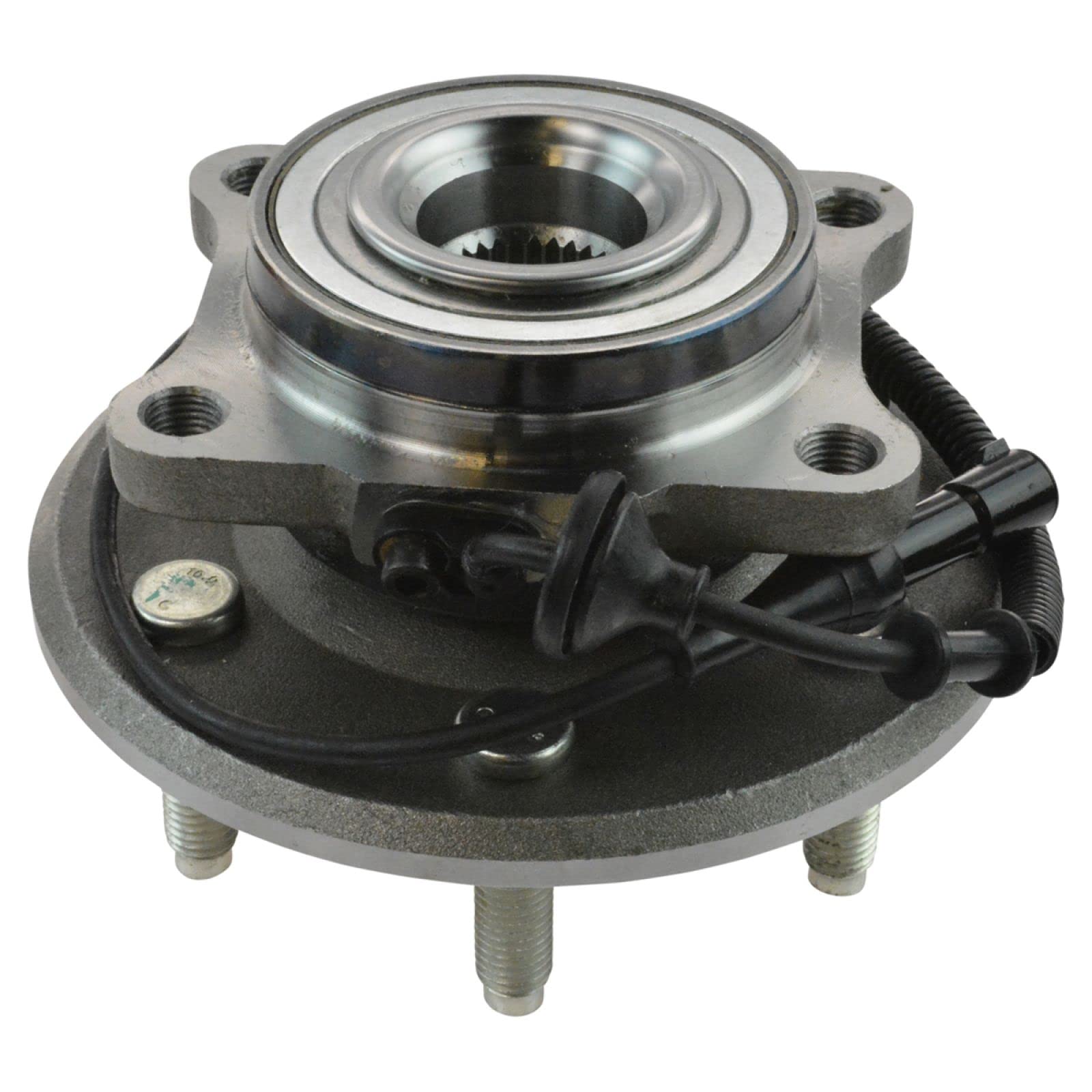 Trq Rear Wheel Bearing & Hub Assembly With Abs Sensor Compatible With 2007-2010 Ford Expedition Lincoln Navigator