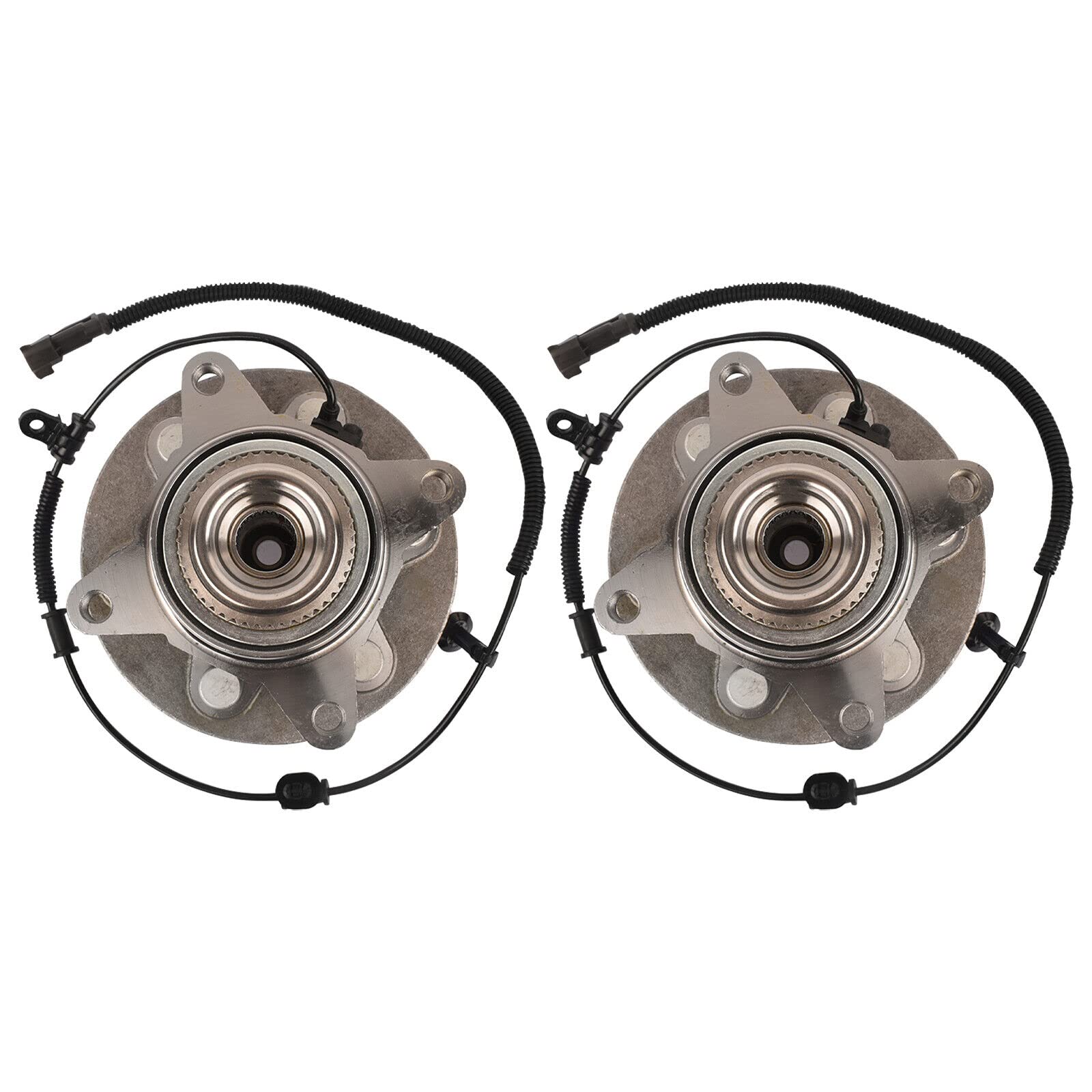 Weonefit Front Wheel Bearing Hub Replacement for Ford F150 4x4 2015-2020 - JL3Z1104P JL3Z-1104-P HUB471 - (Pair)