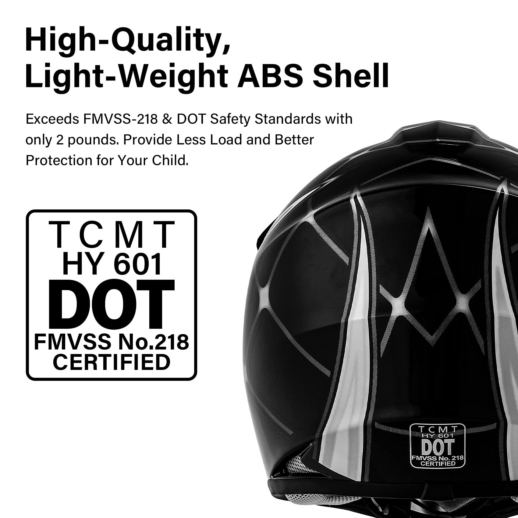 Tcmt Dot Youth Kids Motocross Offroad Street Helmet Black Spider Motorcycle Youth Helmet Dirt Bike Motocross Atv Helmet+Goggles+