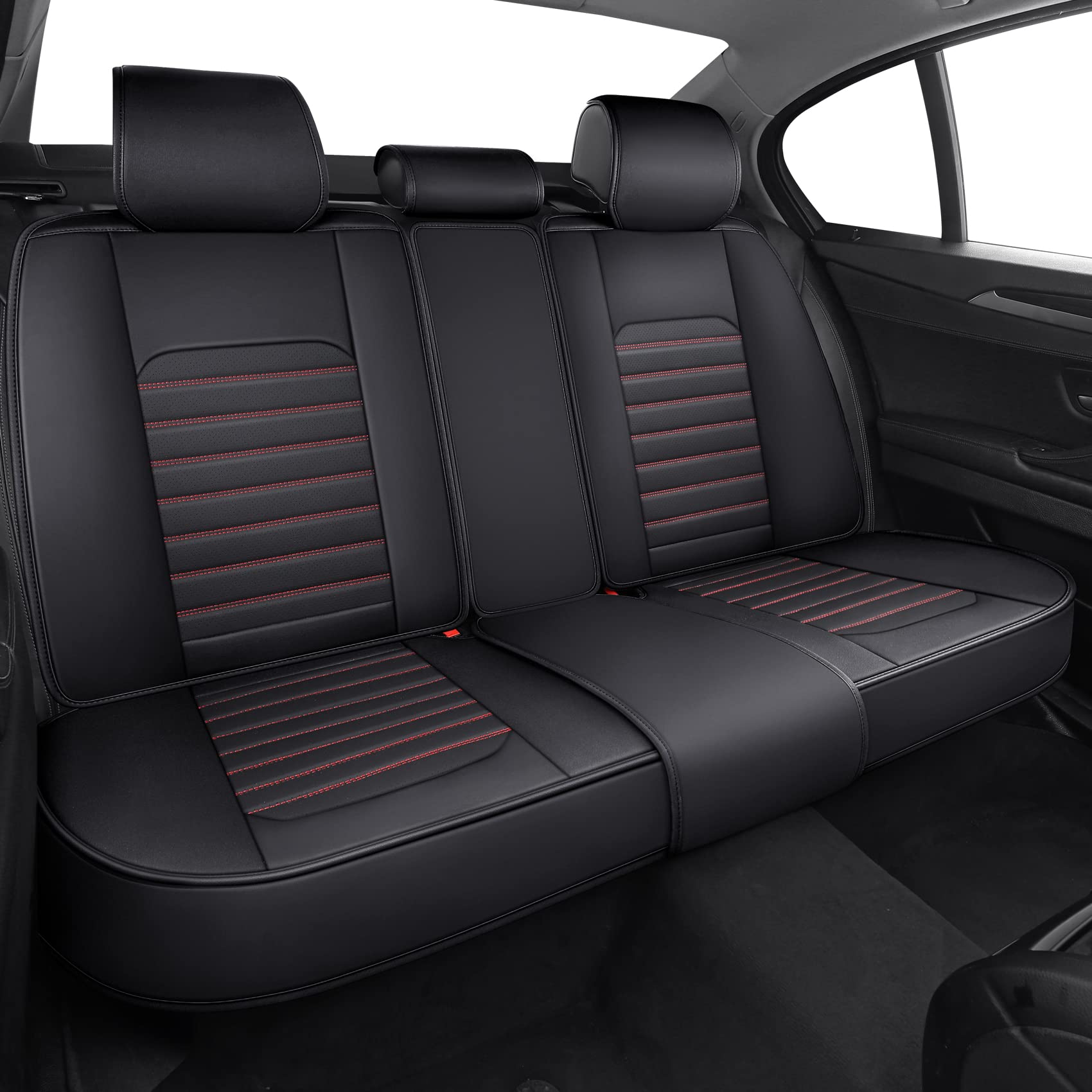 Aierxuan Waterproof Leather Car Seat Covers Universal Fit for Toyota Honda Accord Altima Civic Rogue Ford Focus Fiesta Fusion Es