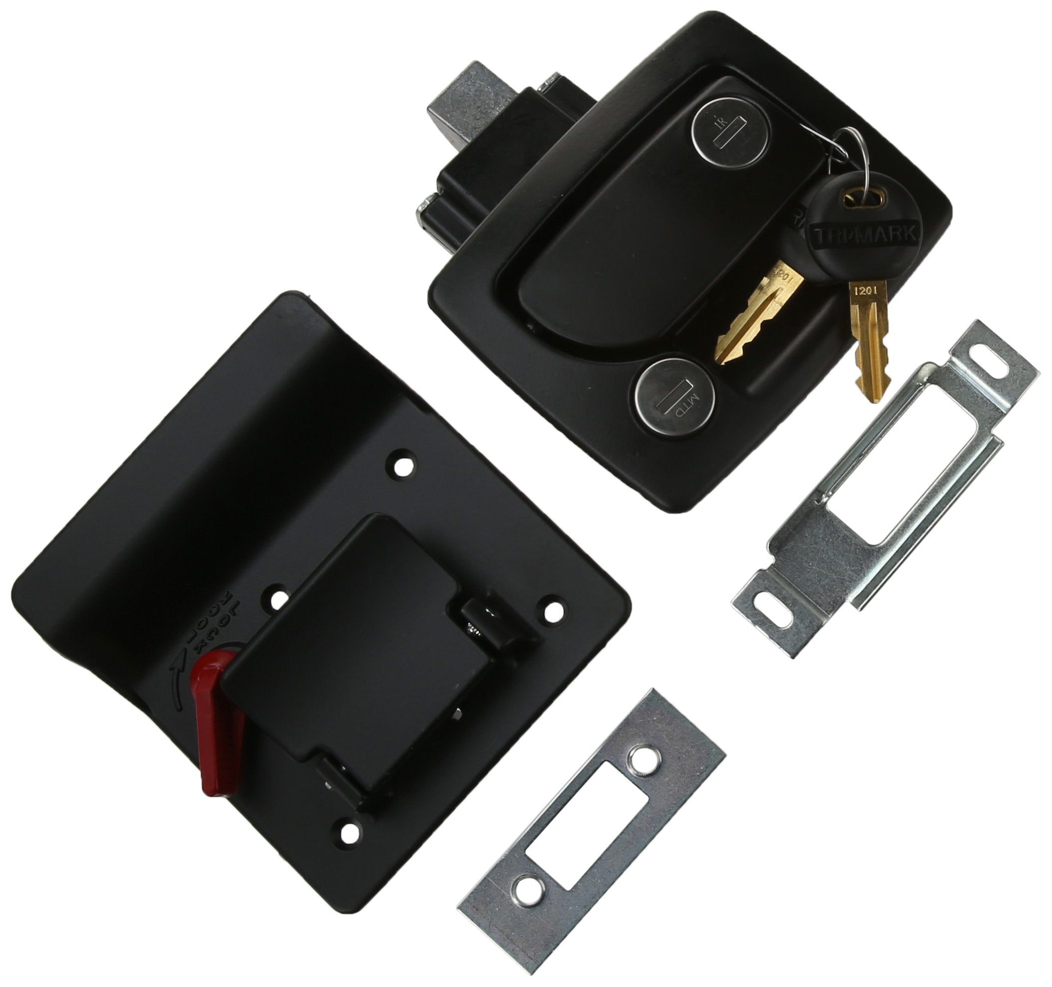 Rv Designer Collection T500 Travel Trailer Lock - Black