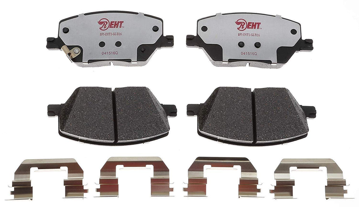Raybestos Premium Raybestos Element3 Eht™ Replacement Front Brake Pad Set For Select Fiat 500X And Jeep Compass/Renegade Model Years (Eht1811H)