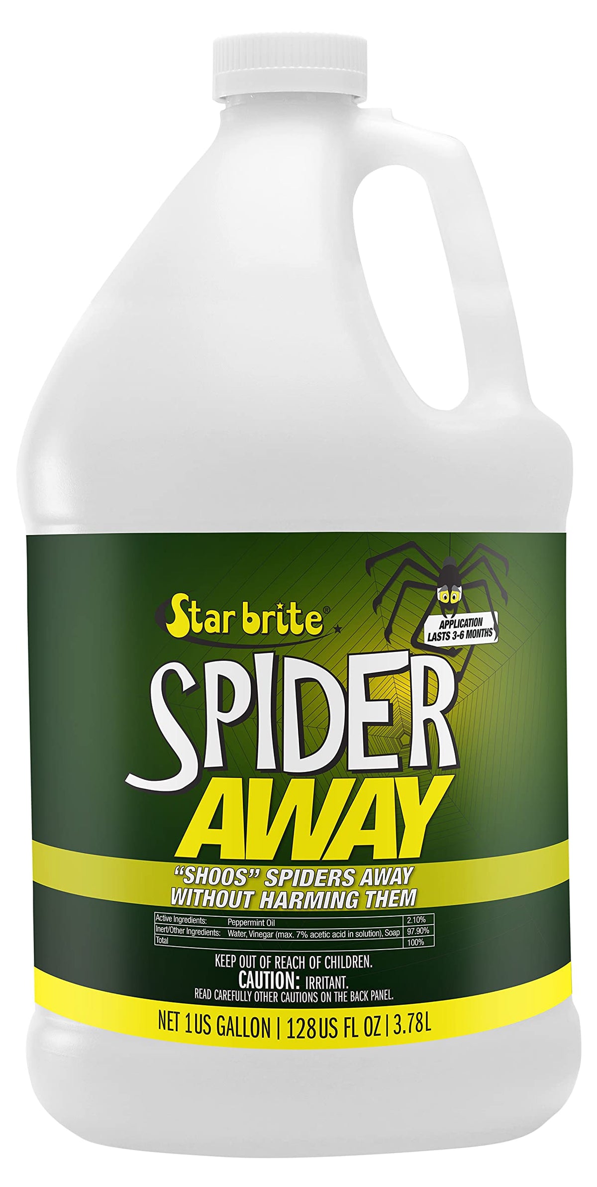 STAR BRITE Spider Away - Safely Chase Away Spiders & Other Pests Without Harm - Ideal for Use On Garages, Porches, Docks, Boatho