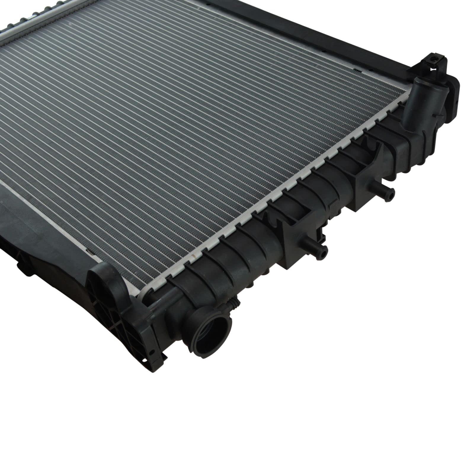 Trq Radiator Assembly Aluminum Core Compatible With 07-09 Chrysler Aspen 04-09 Dodge Durango Ch3010316 Ch3010317 Cu2738 Cu2739