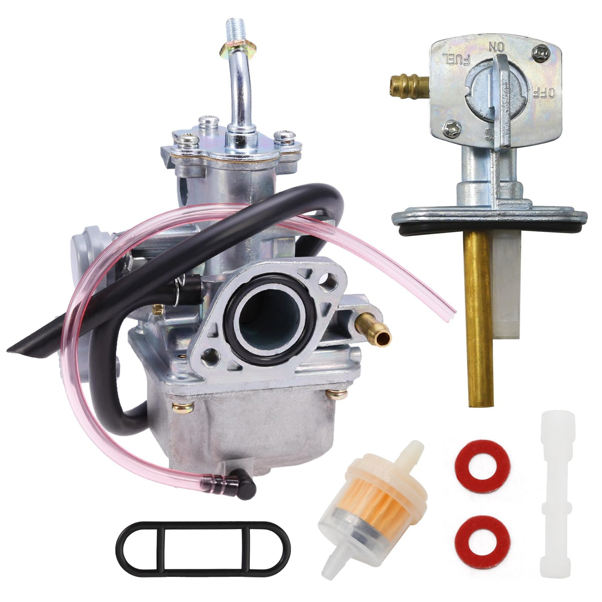 Yfm80 Carburetor Replacement For Yamaha Raptor 50 Yfm50 Yfm50R 2004-2008 Atv Champ 100 Yfm 100 Atv Quad Carb Badger 80 Atv W/Swi