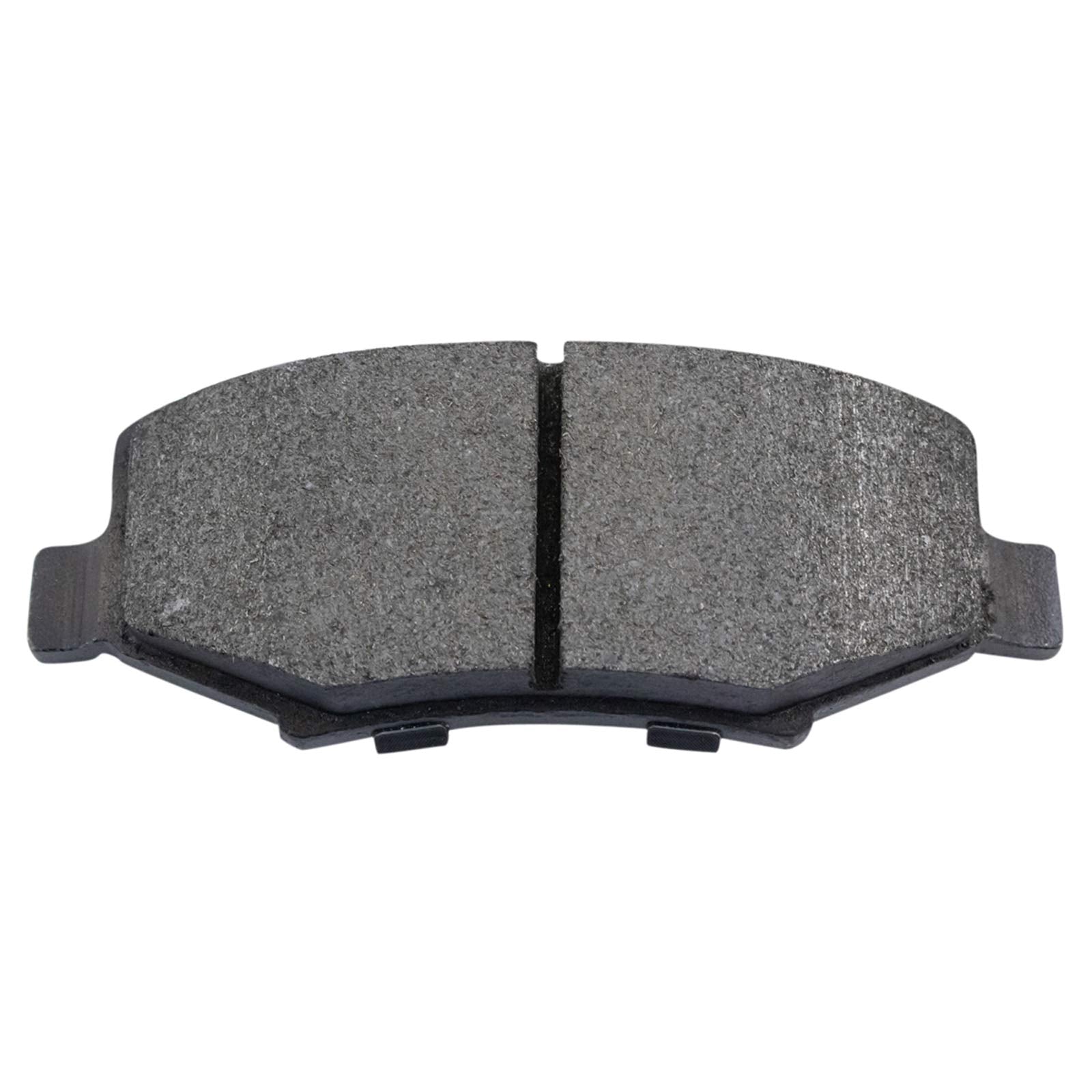 Trq Rear Brake Pad & Rotor Kit Brake Pads Brake Rotor Semi-Metallic Compatible With 2007-2011 Dodge Nitro 2008-2012 Jeep Liberty