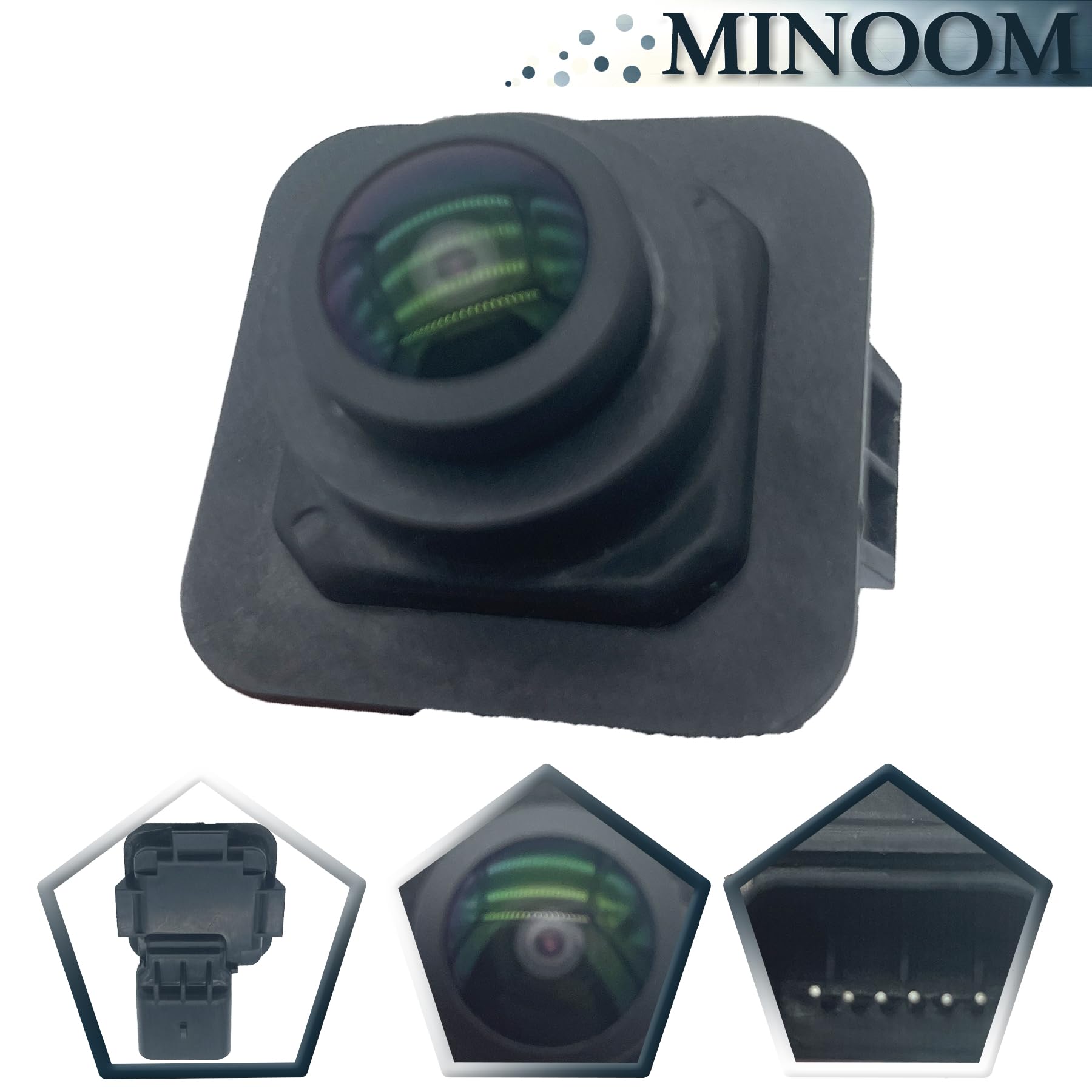 Minoom Dk62-19G490-Ae Rear View Backup Parking Camera Replacement For Range Rover Sport L494 Jaguar F 2013 2014 2015 2016 Part N