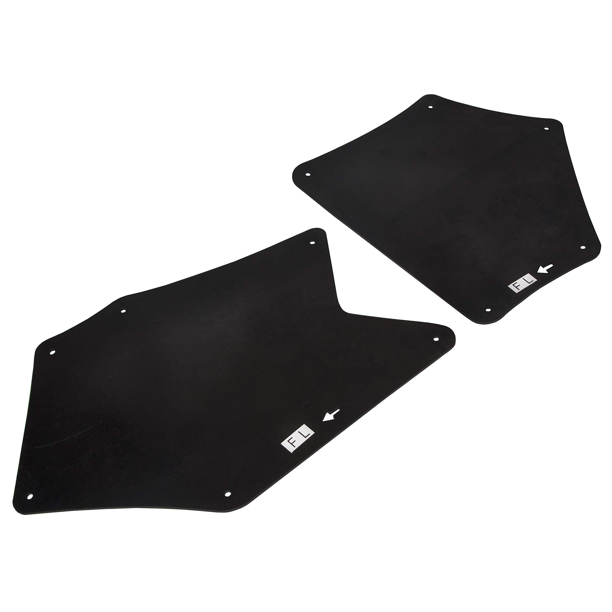 Hecasa Front Splash Guards Fender Liner Shields W/Clips Compatible With 2007-2022 Toyota Tundra Sequoia Replace For 53737-0C030 53736-0C030 53739-0C020 Apron Seal Mud Flaps Mudflaps Mudguards 4Pcs