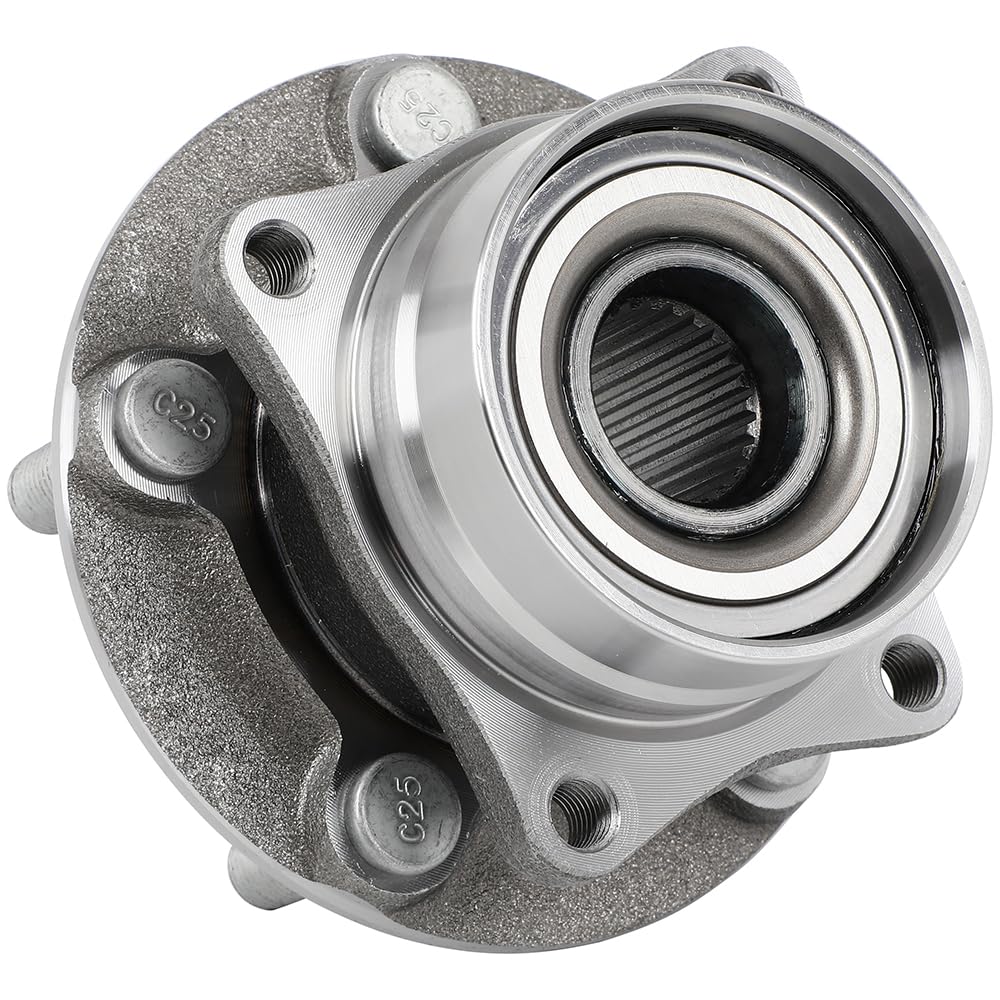 ECCPP Wheel Hub Replacement for Nave of Wheel Bearing Assembly for Front Wheel 5 Lugs for Toyota Prius 2004-2009 513265