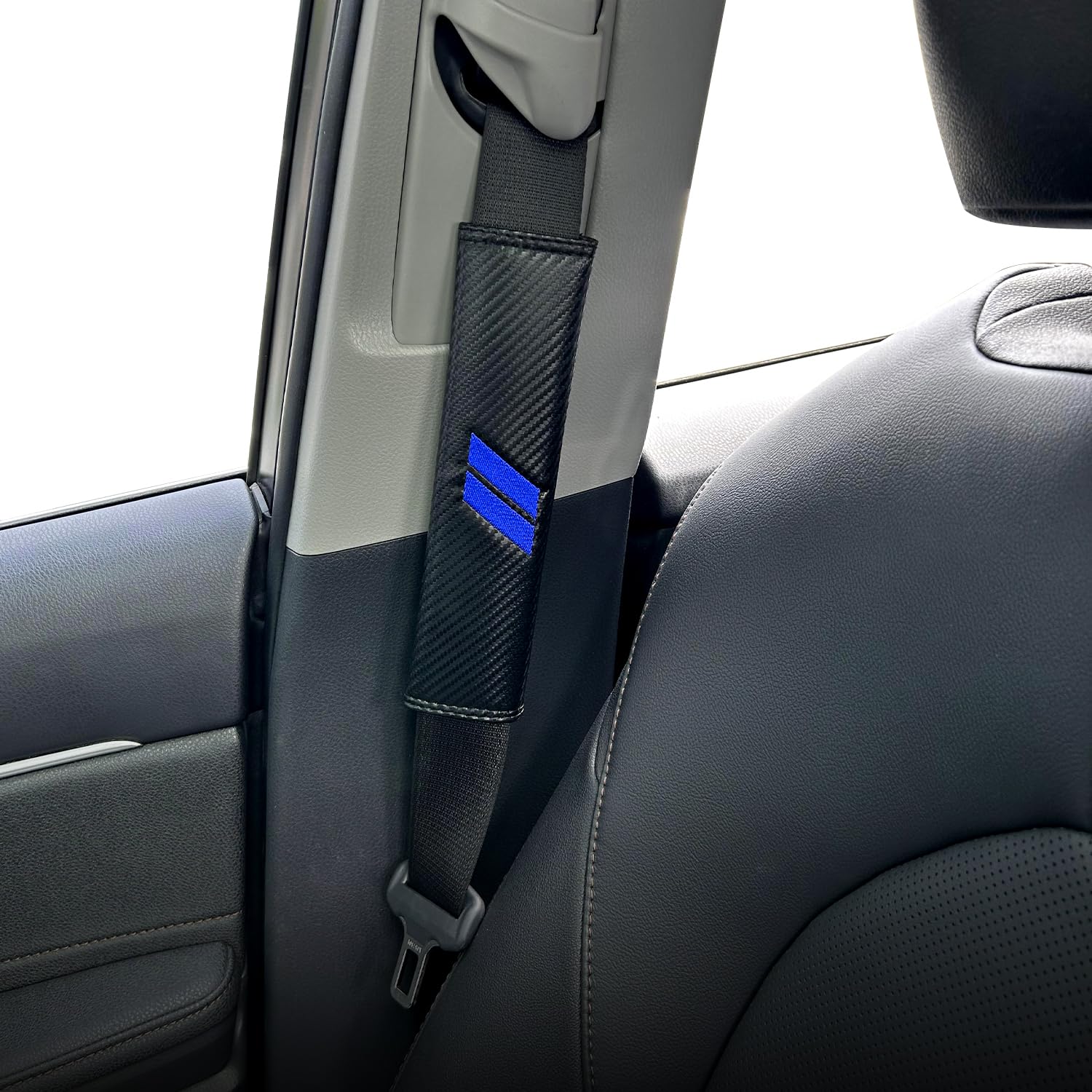 Remoch For Challenger Seat Belt Covers For Charger Seat Belt Pads For Dodge Accessories Durango Journey Car Seatbelt Covers Leat