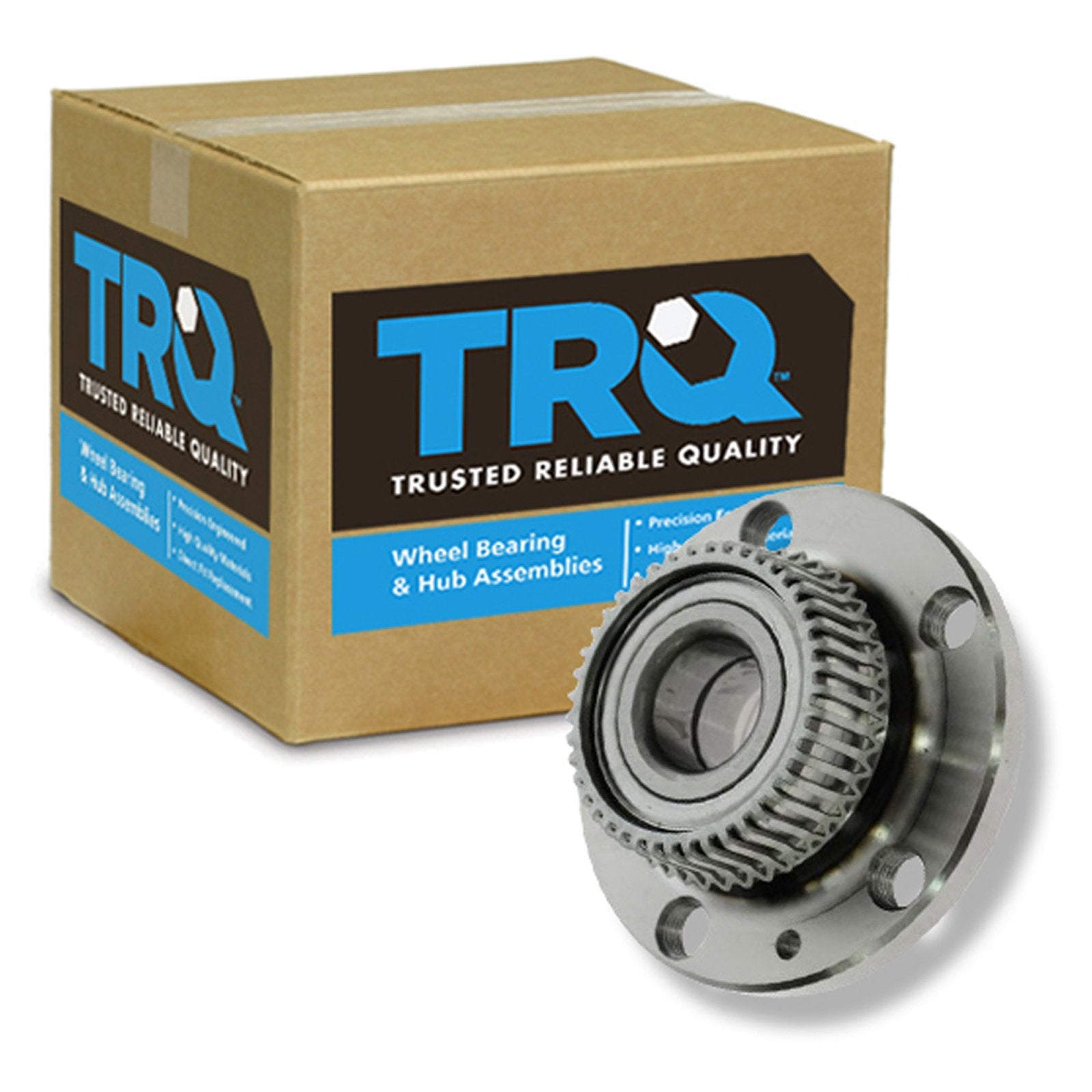 Trq Rear Left Right Wheel Hub Bearing Assembly Driver Passenger Side Compatible With 2000-2006 Audi Tt Tt Quattro 1998-2010 Volk