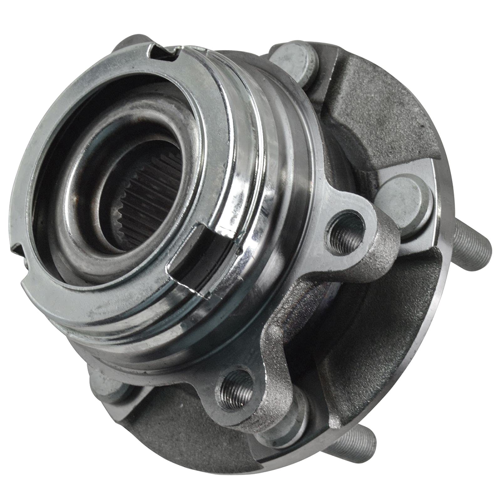 Trq Front Left Right Wheel Hub Bearing Assembly Driver Passenger Side Compatible With 2003-2007 Nissan Murano 2004-2009 Quest