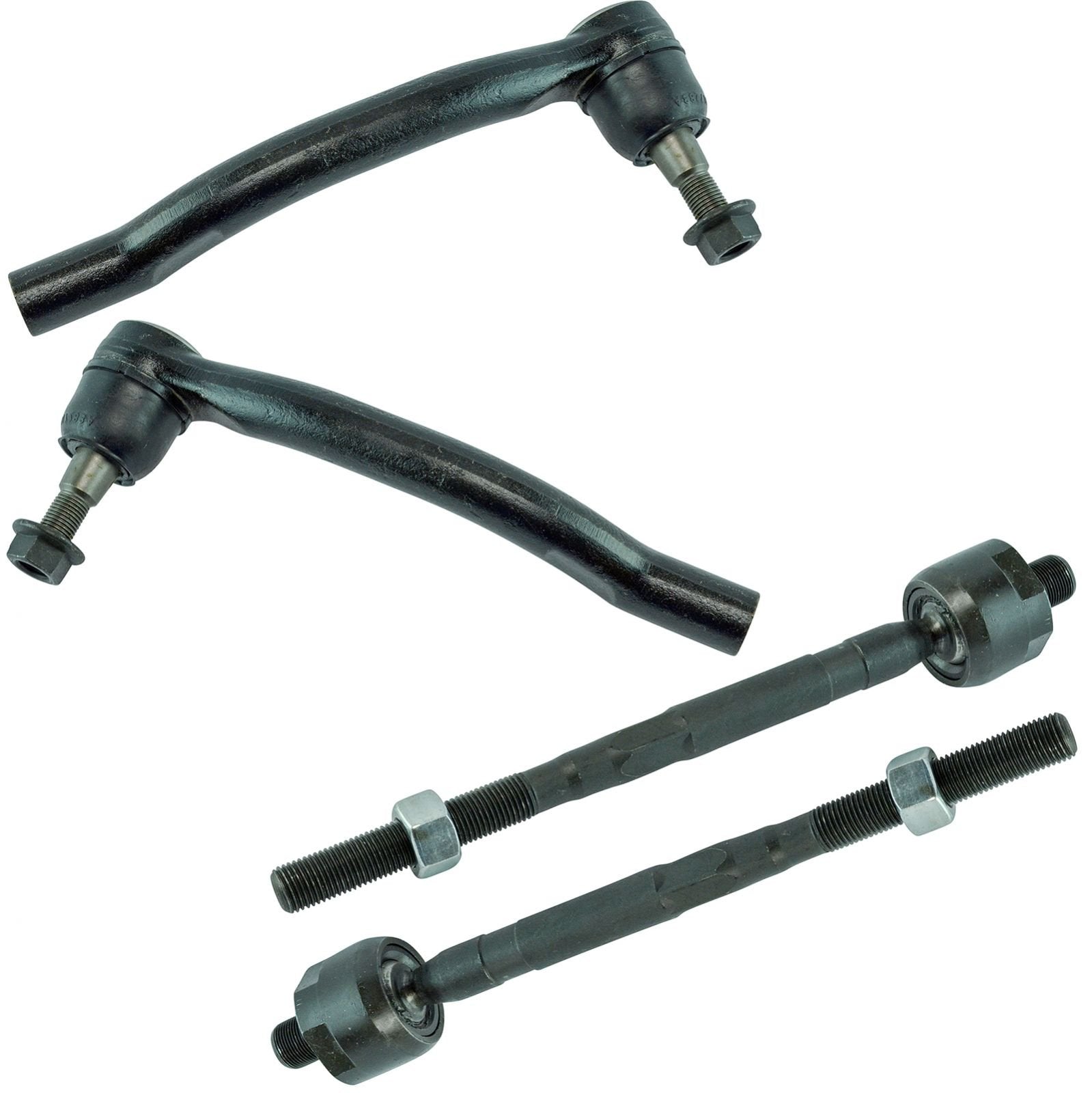 Trq Front Tie Rod Set Compatible With 2009-2014 Nissan Murano