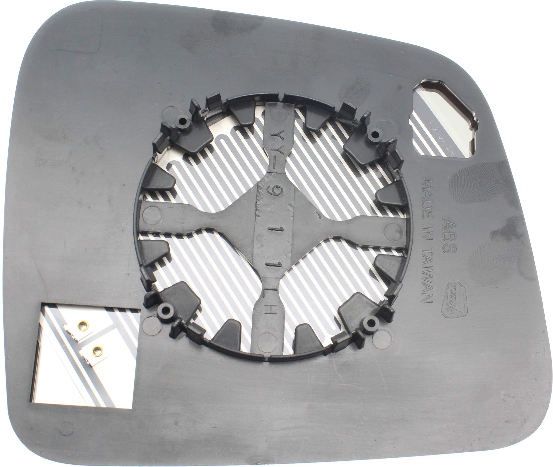 Kool Vue Mirror Glass Compatible With 2011-2022 Jeep Grand Cherokee, For 2011-2022 Dodge Durango, With backing plate Heated Flat