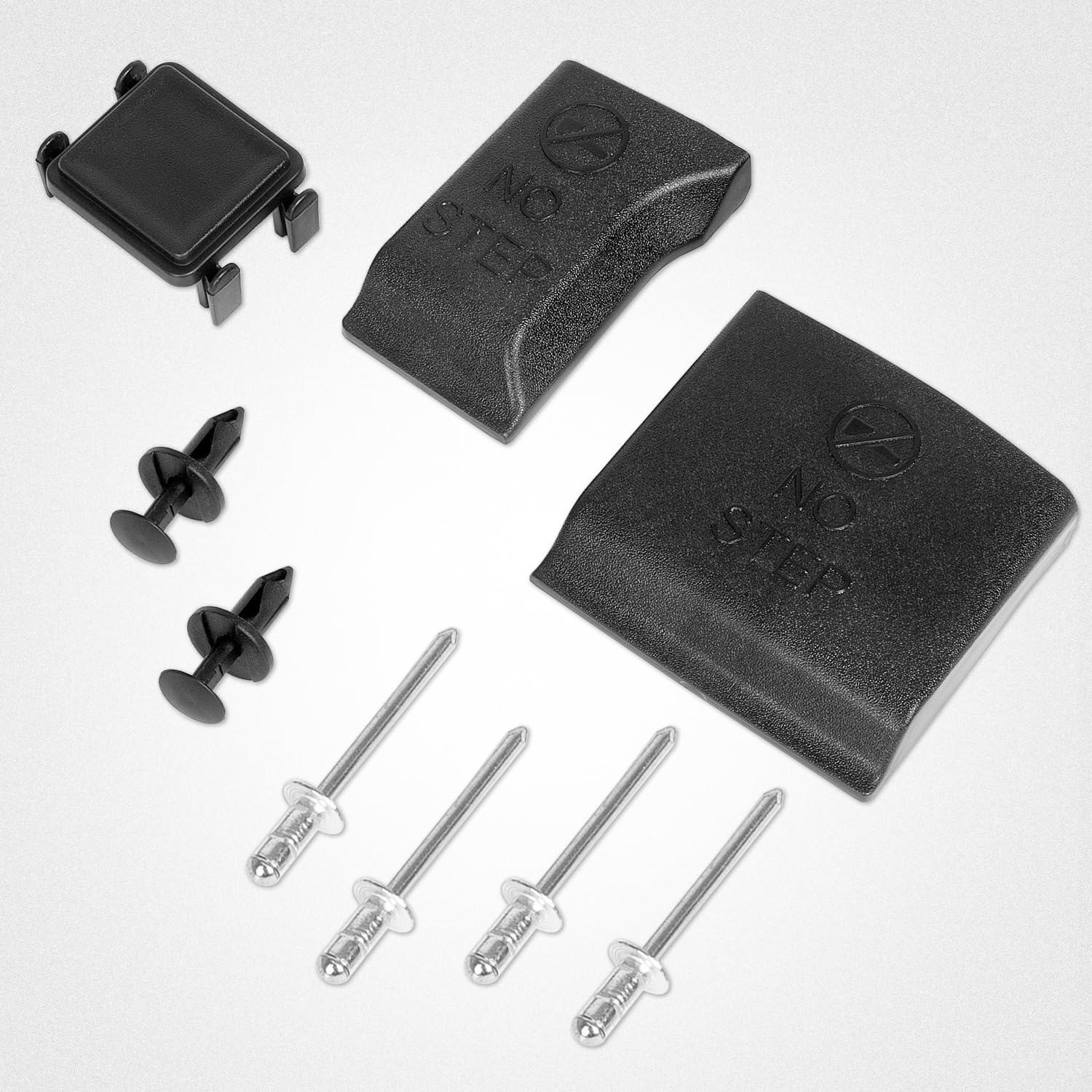 RANSOTO Tailgate Molding Trim Compatible with Ford F150 F-150 2015-2020 Flexible Flex Step Cap Top Trim Protector Cover Replaces