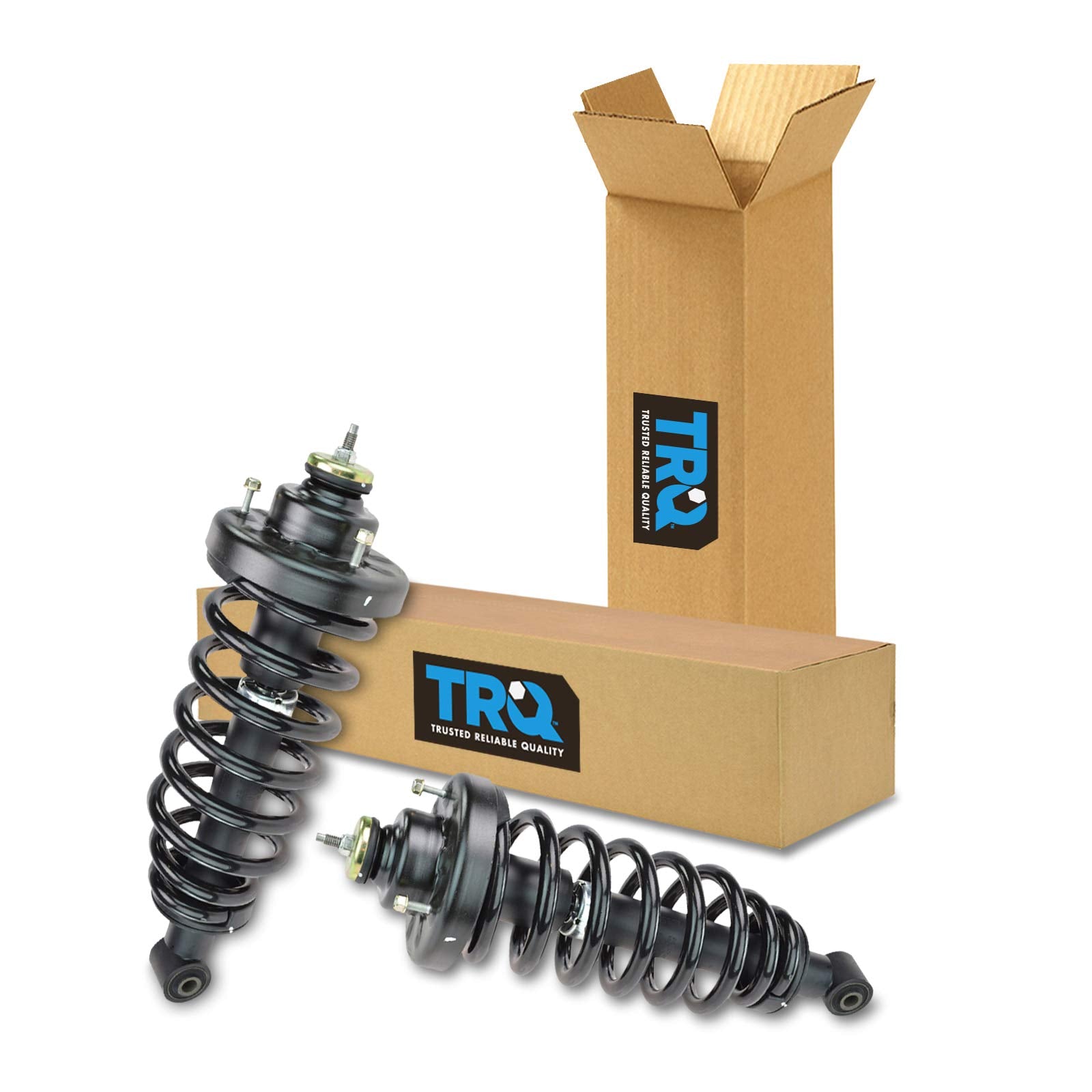 Trq Rear Strut & Coil Spring Assembly Set Driver & Passenger Sides Compatible With 06-10 Ford Explorer Mercury Mountaineer
