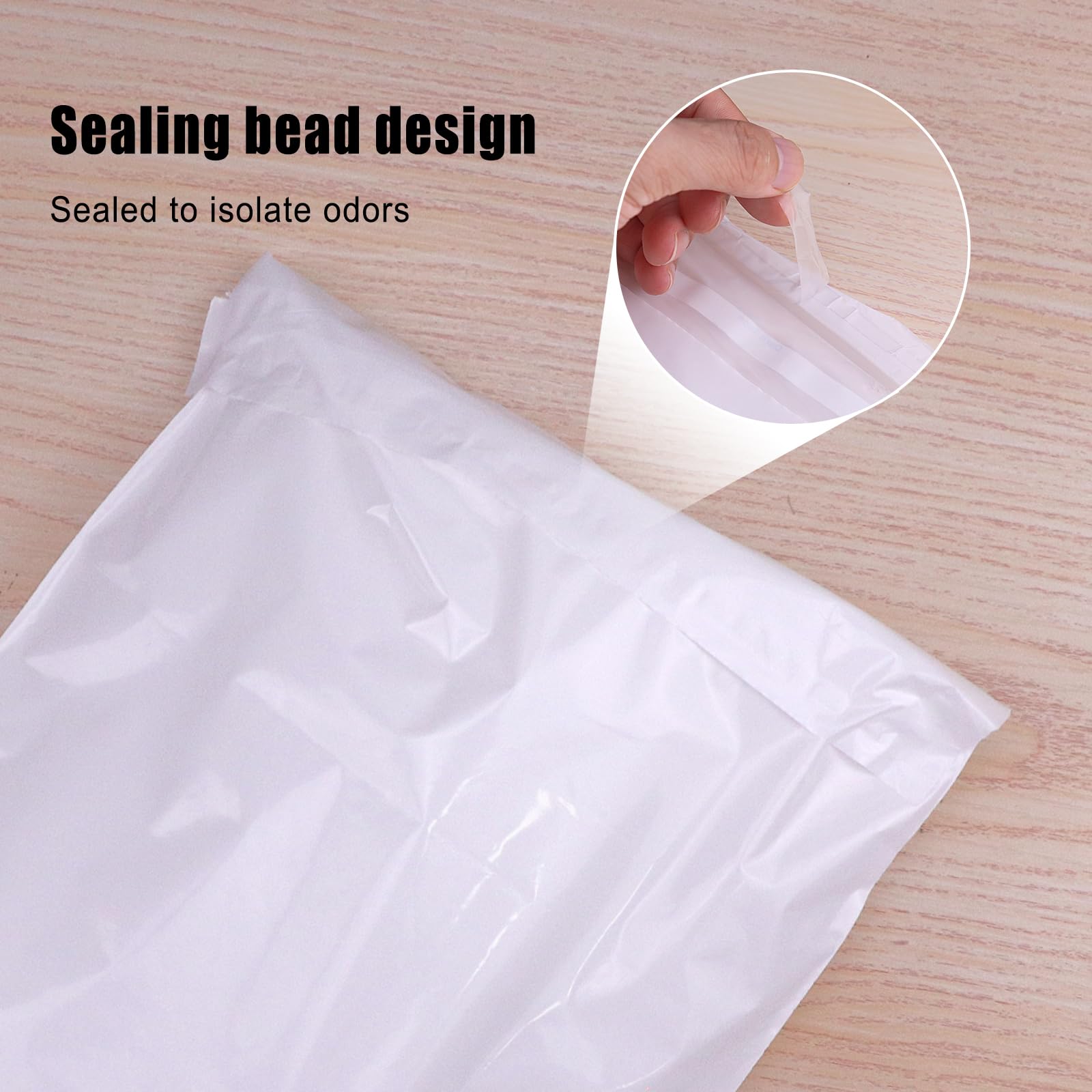 Disposable Car Trash Bags, 100 Pack Car Garbage Bag Hanging, Self Adhesive Cleaning Bags For Cars, Kitchens, Bedrooms, Offices,