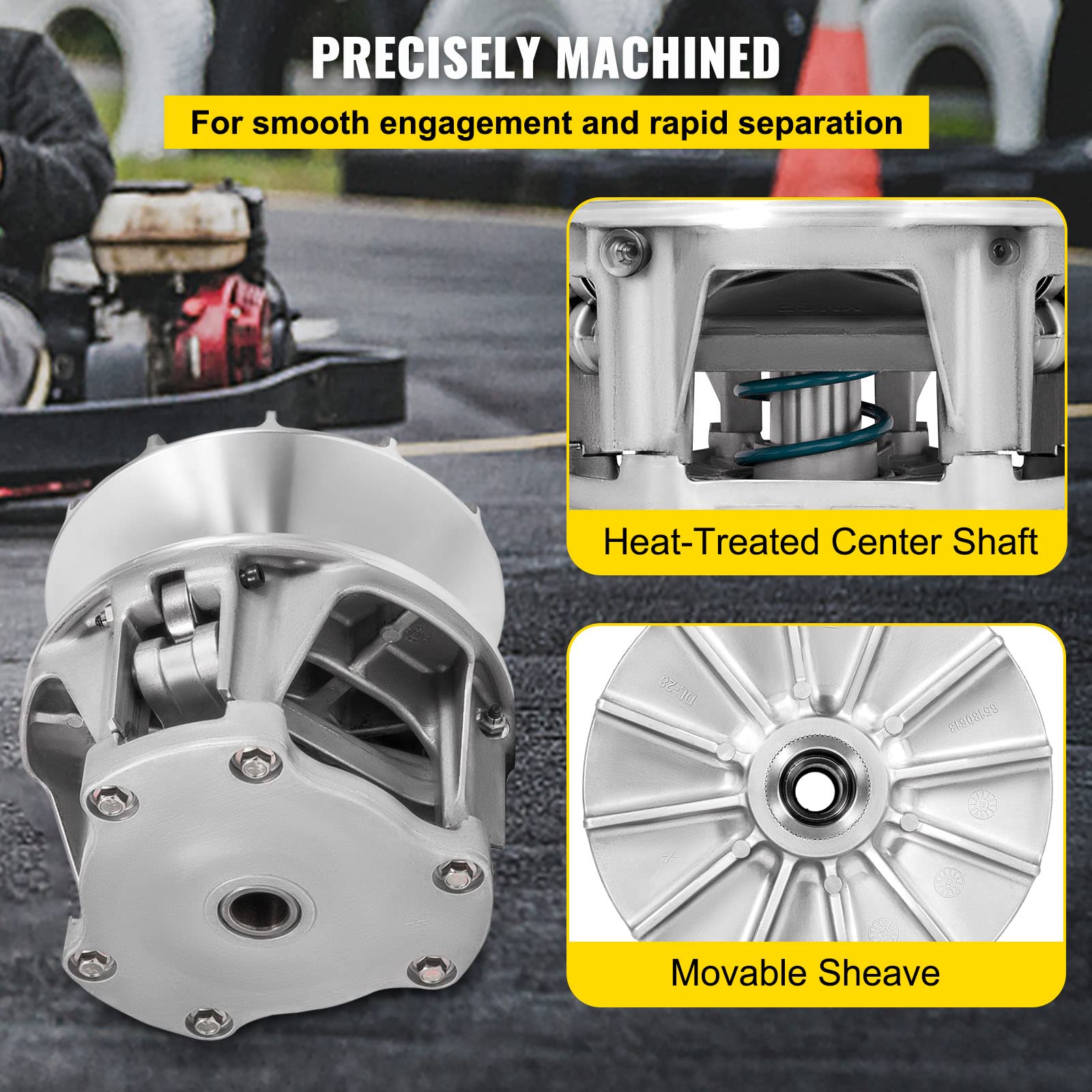Bestauto Primary Drive Clutch Compatible With 2010-14 Polaris Rzr 800 Oem Replacement