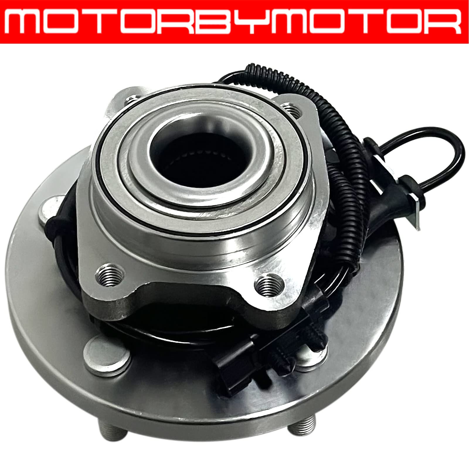 Motorbymotor 513273 Front Wheel Hub And Bearing Assembly Fits For 2008-2016 Dodge Grand Caravan, 08-16 Chrysler Town & Country,