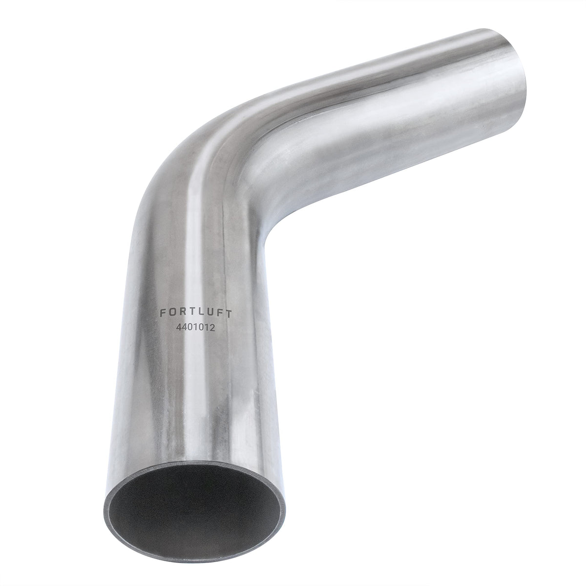 Fortluft Universal Mandrel Exhaust Bend Pipe & Elbow Stainless Steel (Bend Pipe 60 Degree, 1.75''/45Mm)