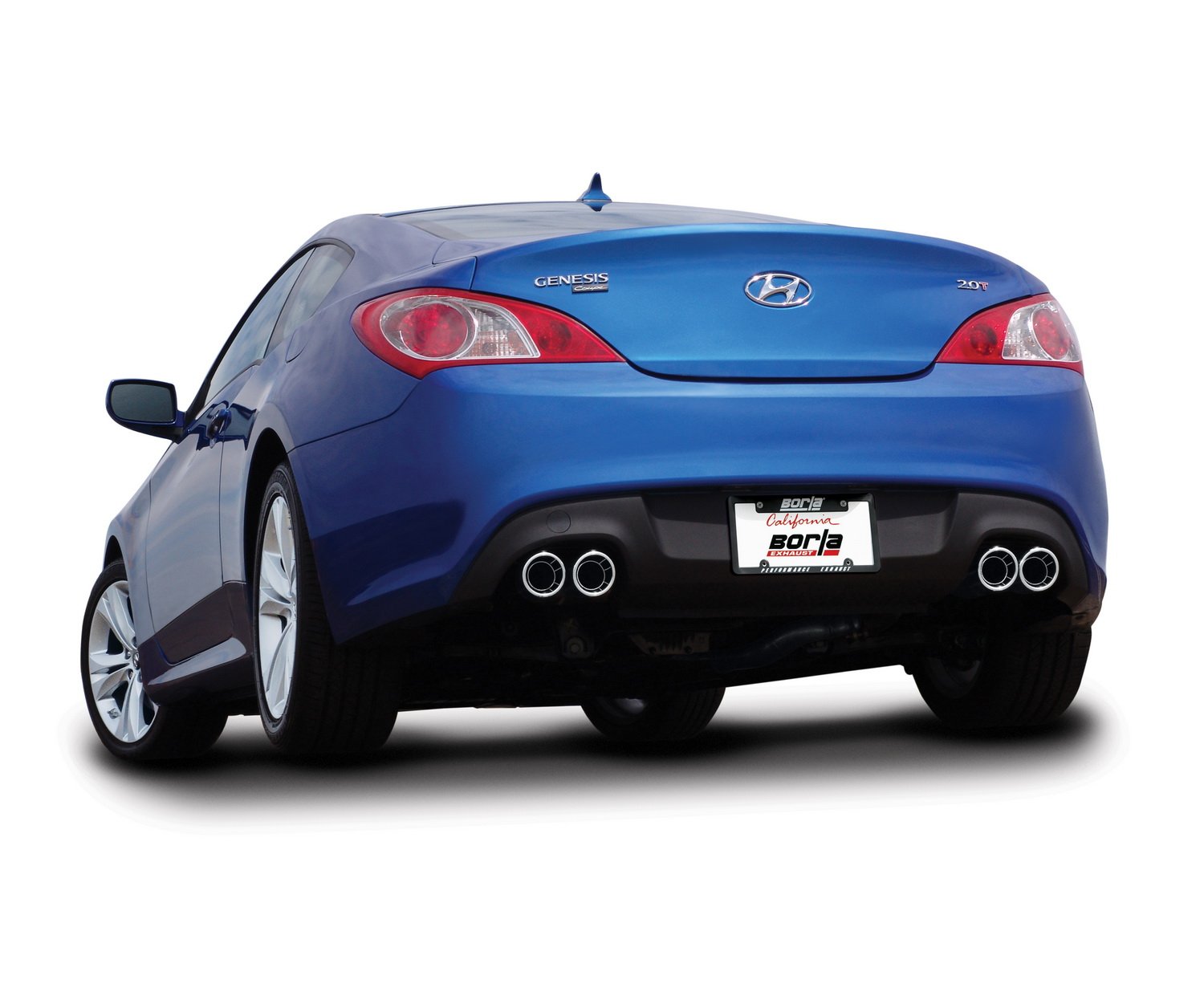 Borla 140350 Cat-Back Performance Exhaust System For 2010-2014 Hyundai Genesis Coupe 2.0L 4 Cyl. Turbo Automatic/Manual Transmission Rear Wheel Drive.
