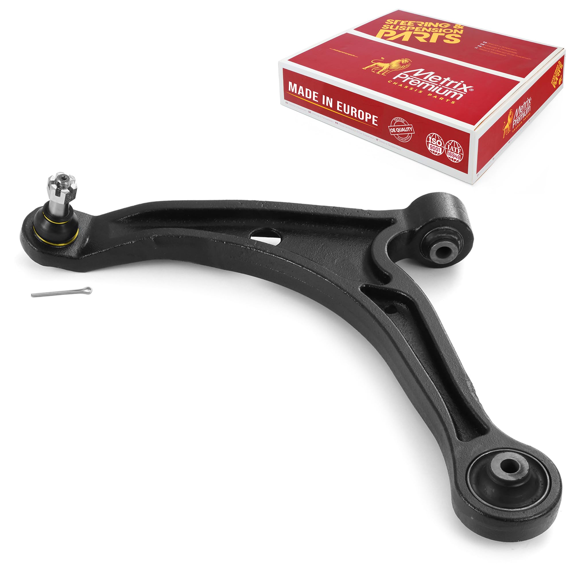 Metrix Premium Chassis Parts - Front Left Lower Control Arm W Ball Joint & Bushing Assembly Fits 2003-2008 Honda Pilot, 2001-200