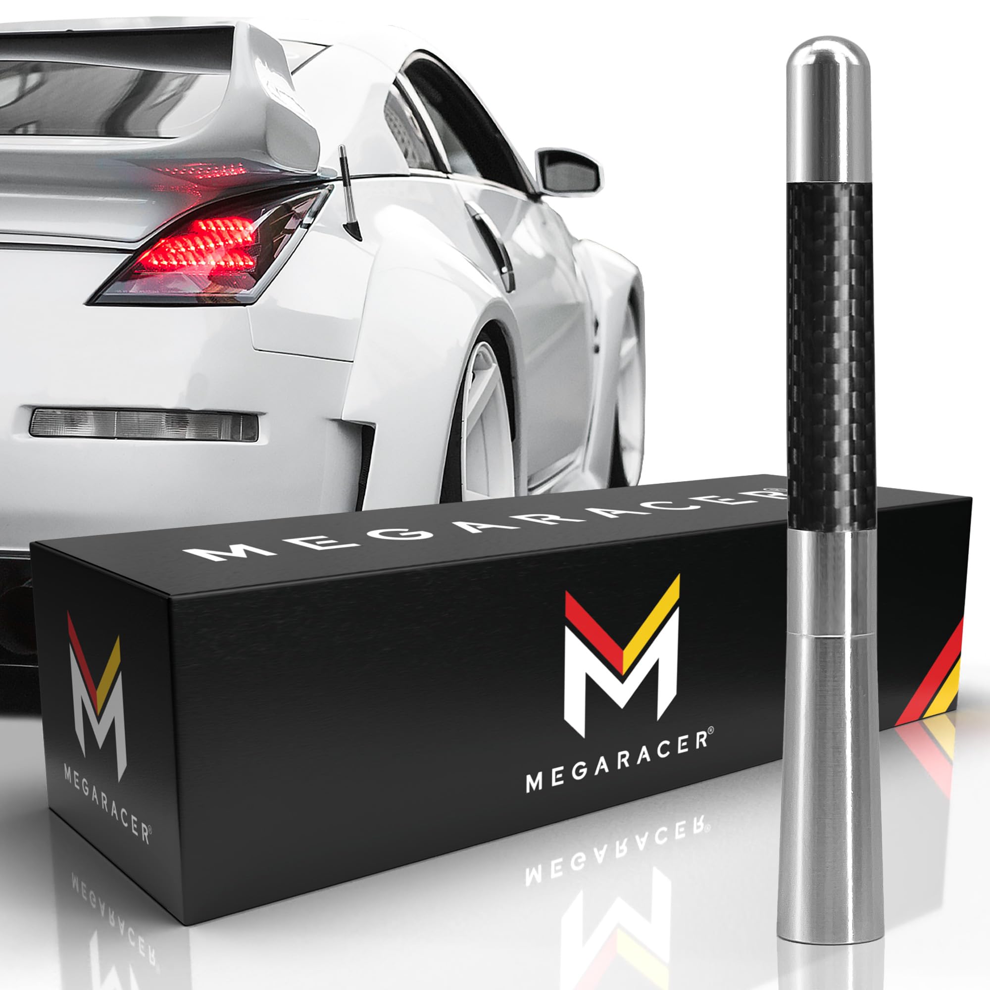 Universal Car Antenna Replacement | Truck Antenna | 5 Inch Carbon Fiber | Antena Para Carro | Short Antenna For Truck | Ram Ford