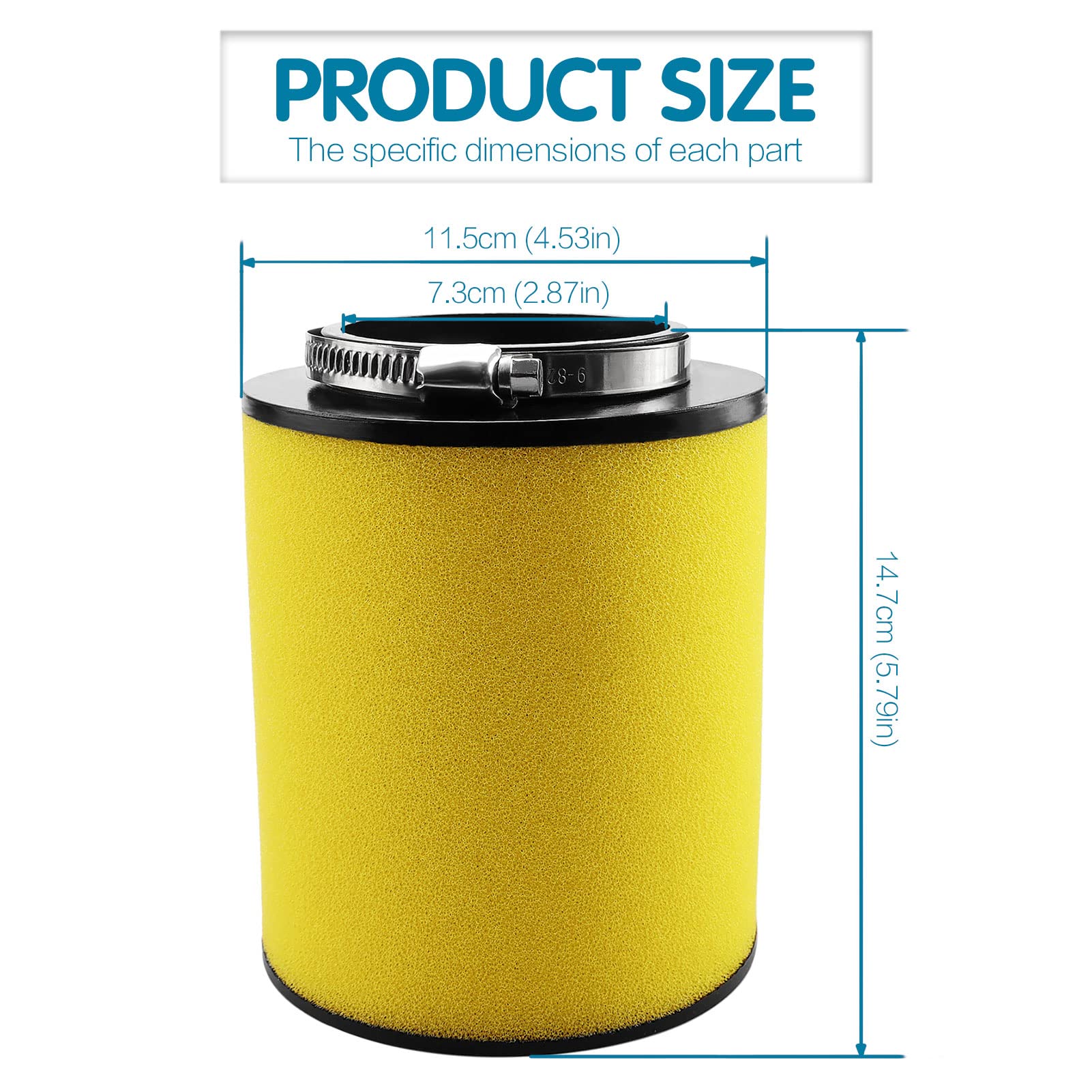 Rancher 420 Air Filter 17254-Hp5-600 For Honda Trx420Fa Trx420Fpa Trx420Fpe Trx420Fpm Trx420Fe Trx420Fm Trx420Te Trx420Tm 2007 2