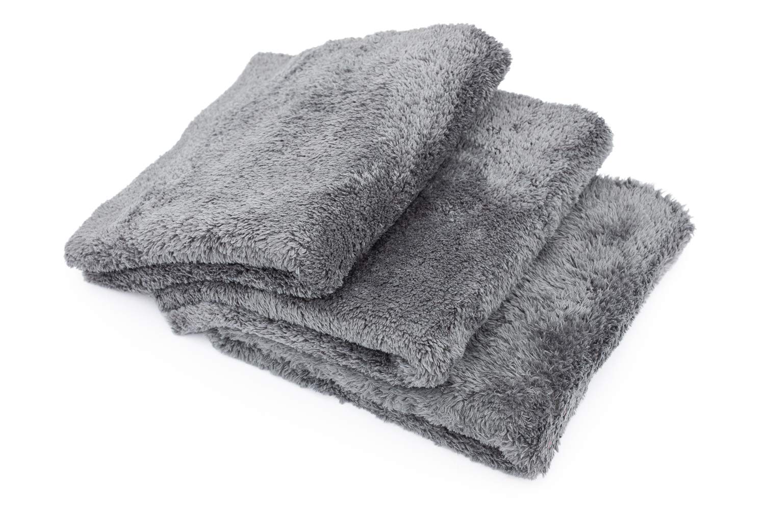 The Rag Company - Eagle Edgeless 600 (3-Pack) Professional Korean 70/30 Blend Super Plush, Microfiber Auto Detailing Towels, Buf