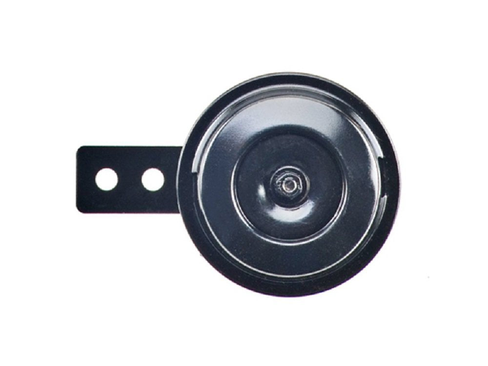 Wolo (260-2T) Mini But Loud Disc Horn - 12 Volt, Black Finish