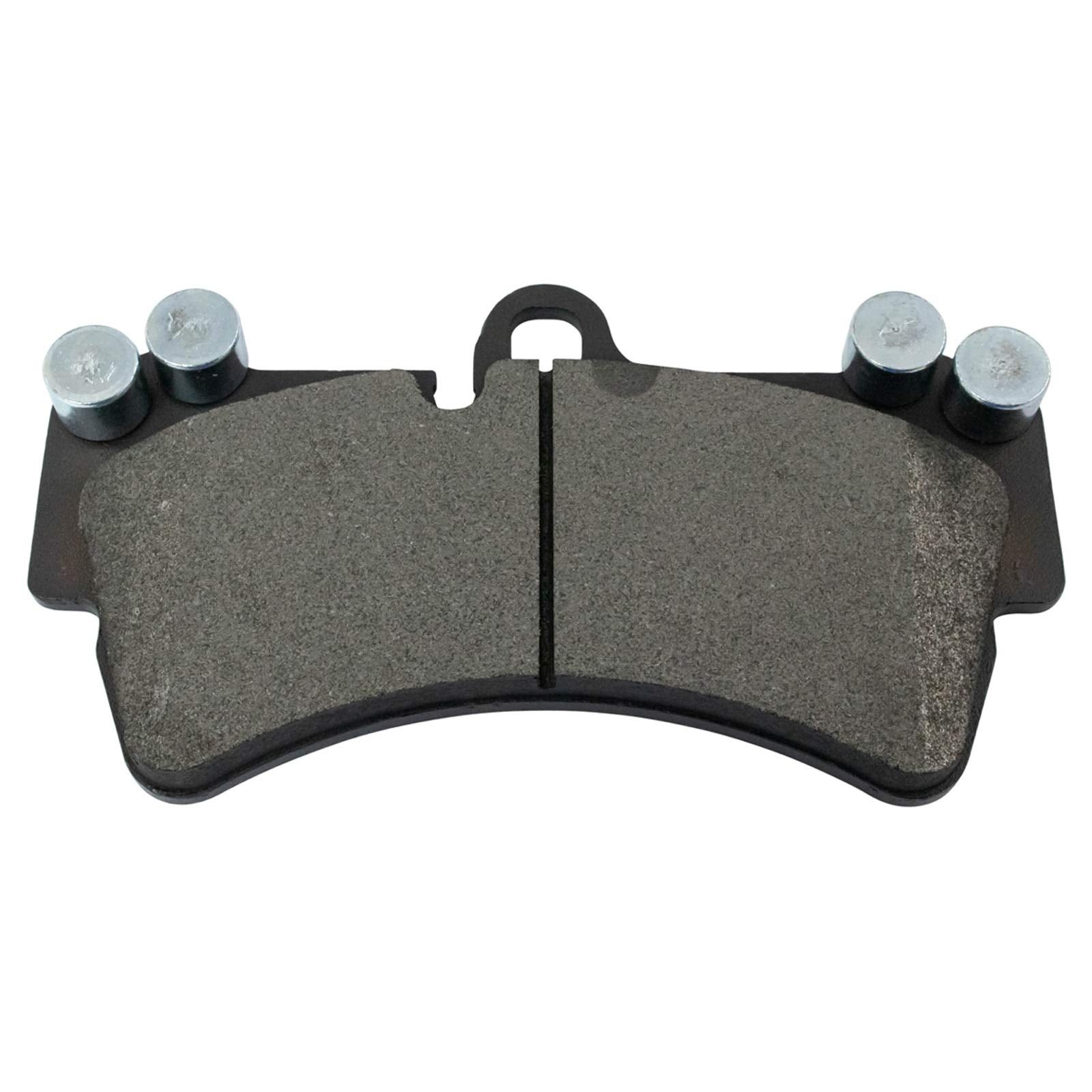 Trq Front Brake Pad & Rotor Kit Brake Pads Brake Rotor Semi-Metallic Premium G-Coated Compatible With 2007-2015 Audi Q7 2003-201