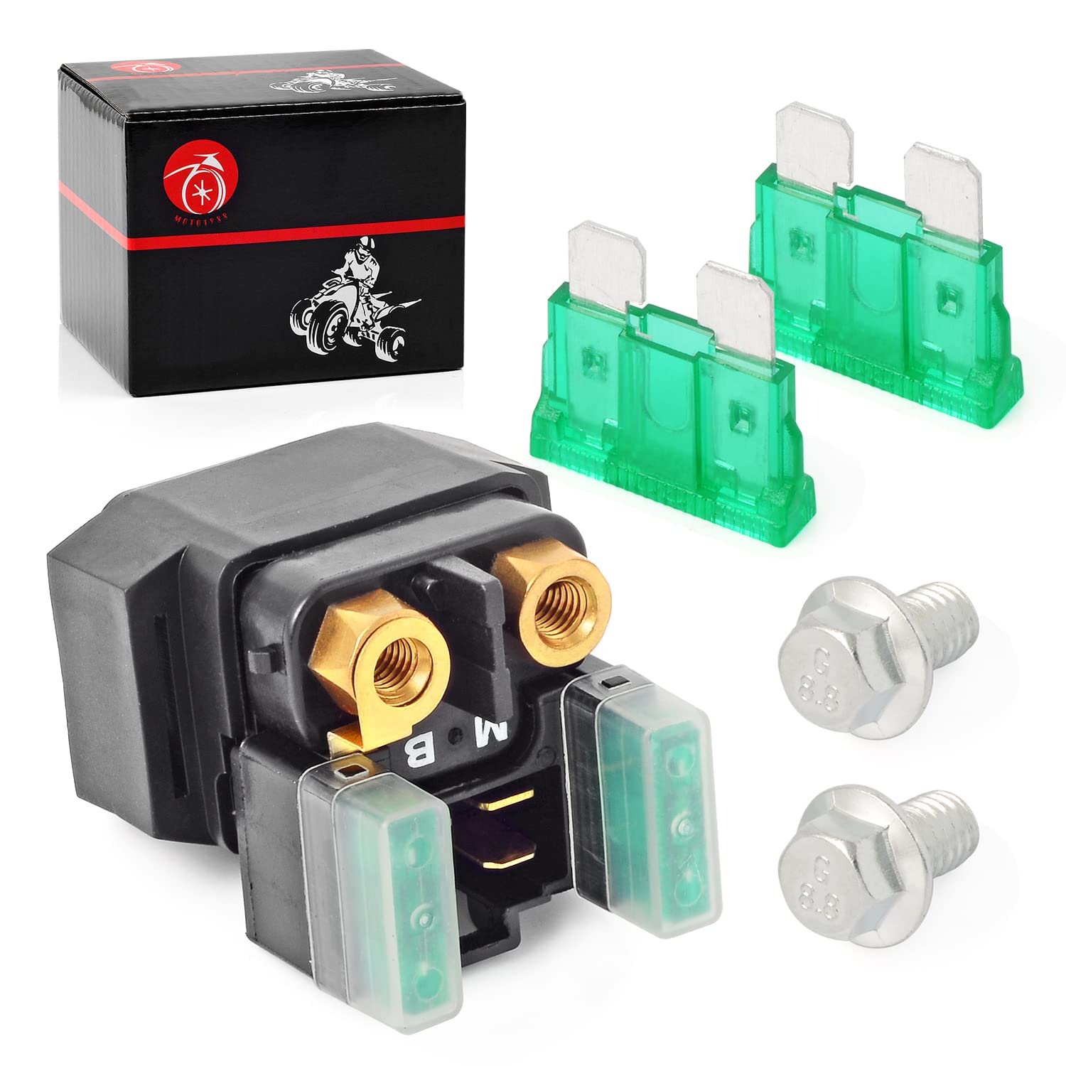 Moto1988 Starter Solenoid Relay For Yamaha Yzf-R1 Yfz450 Fjr1300 Xv1900 5Jw-81940-02-00