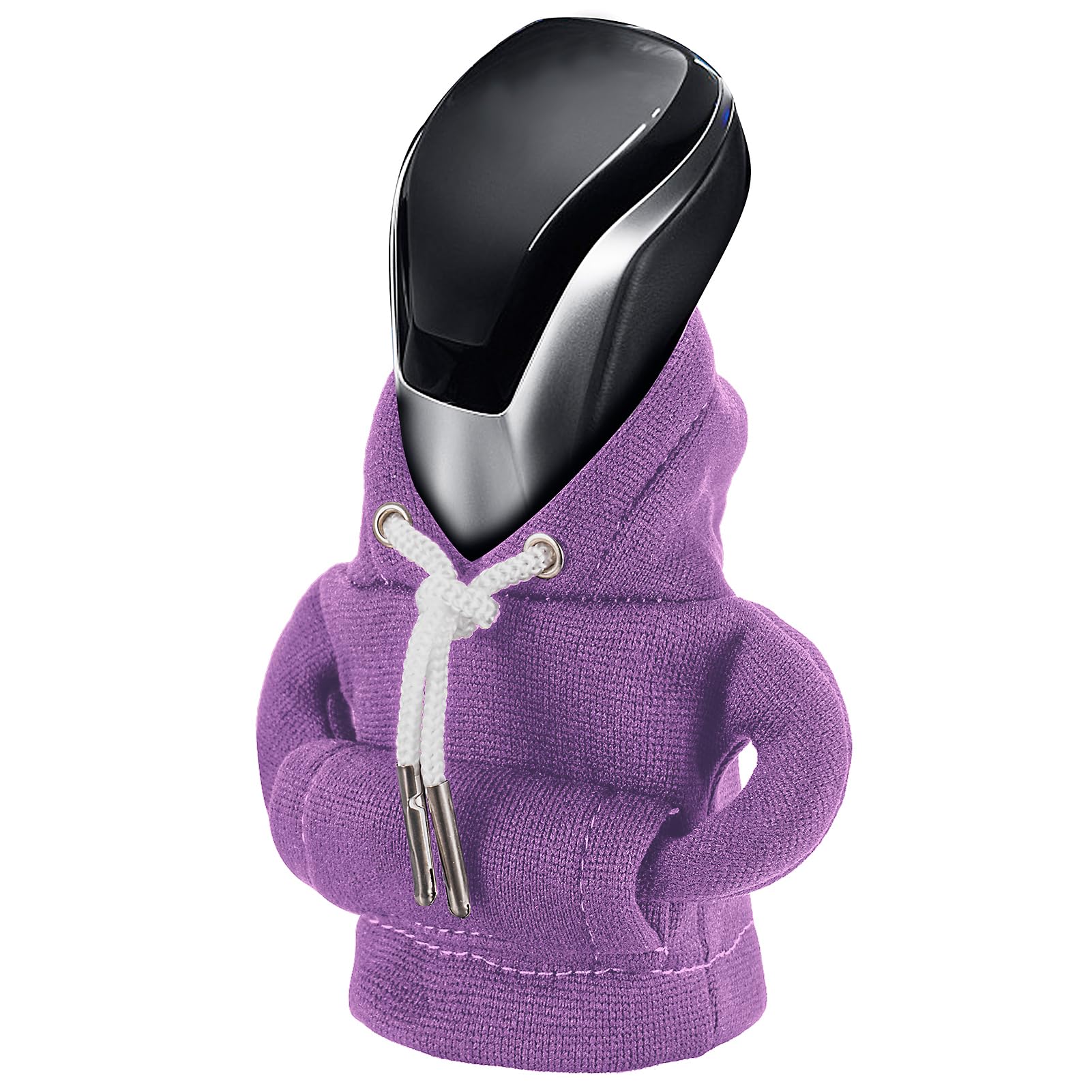 Gear Shift Hoodie, Universal Car Shift Knob Cover, Mini Hoodie For Car Shifter, Automotive Interior Cute Gadgets Car Accessories