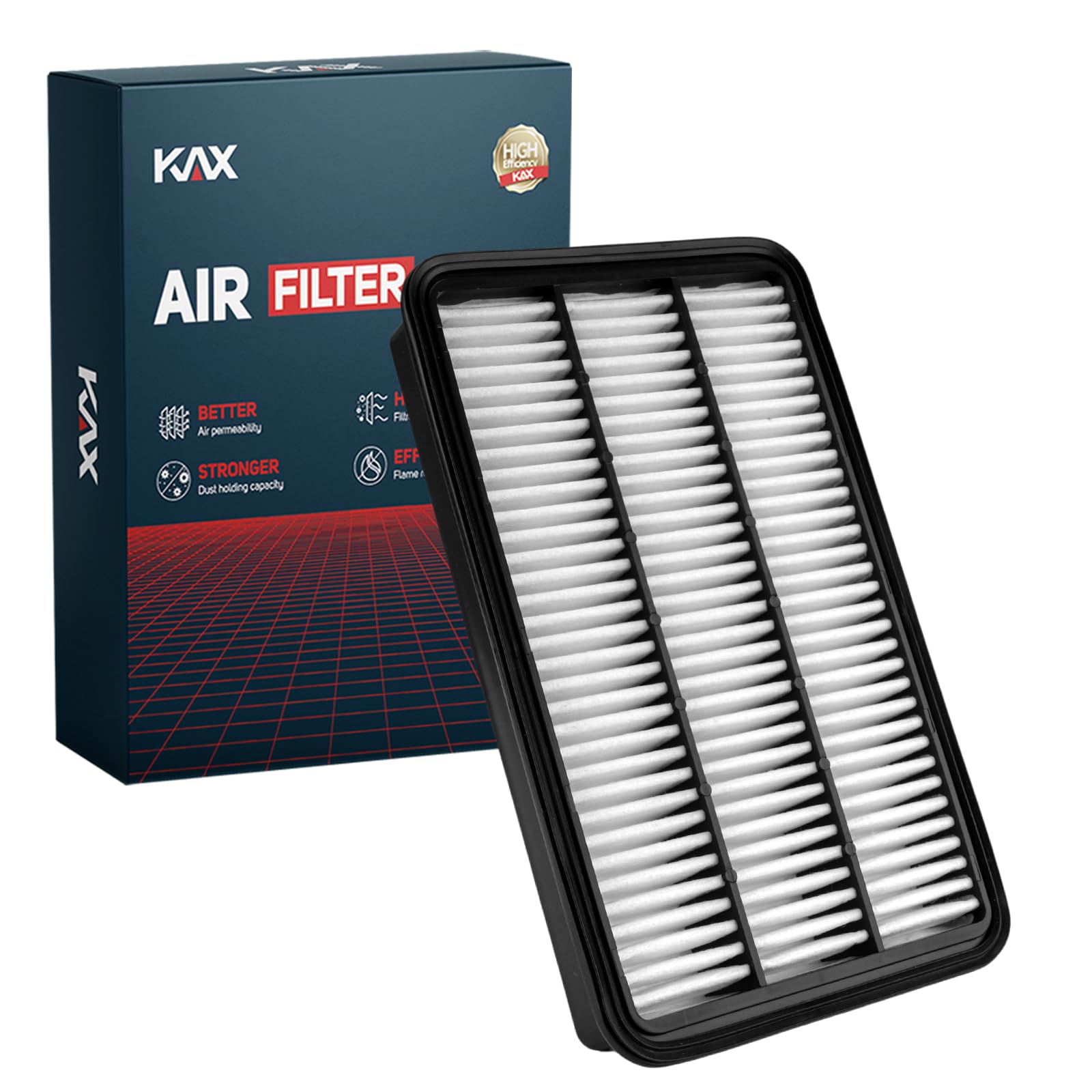 Kax Engine Air Filter, Ca7351 Replacement For Lexus Es300, Rx300 & Toyota Avalon, Camry, Celica, Sienna, Solara, Advanced Air Fi