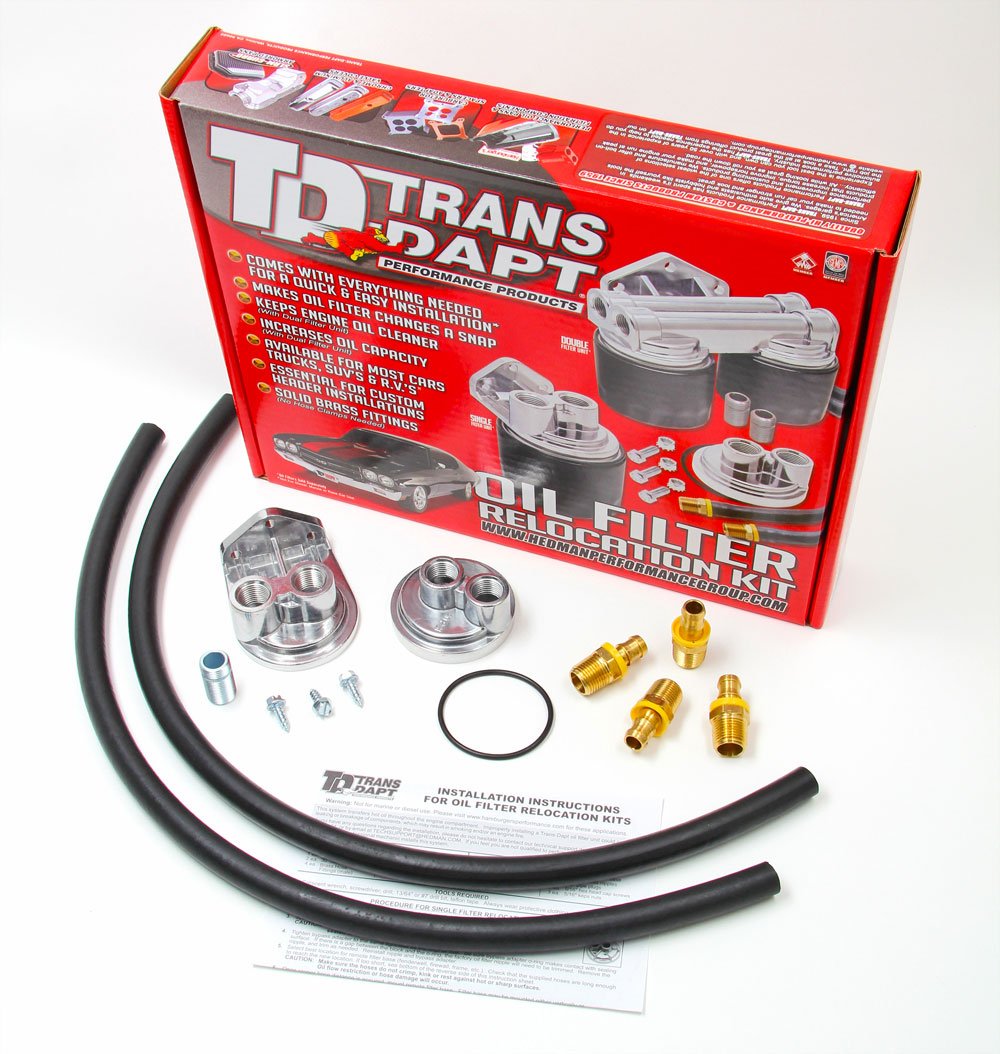 Trans-Dapt 1127 Oil Filter Relocation Kit