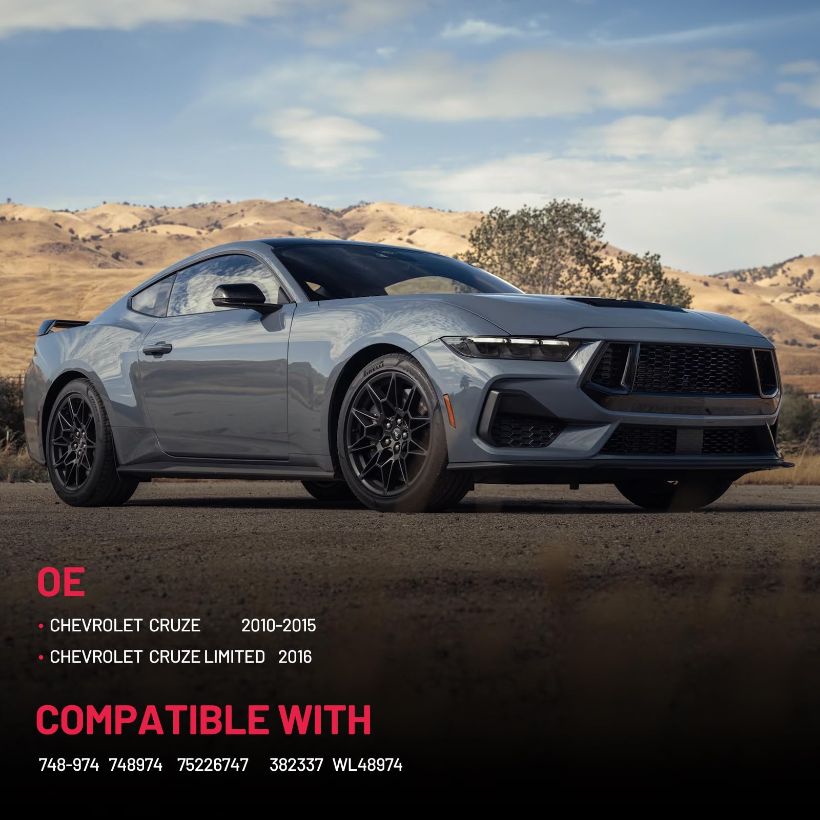 BDFHYK 748-974 Power Window Regulator with Motor Front Left Driver Side for Chevy Cruze 2010 2011 2012 2013 2014 2015, Cruze Lim