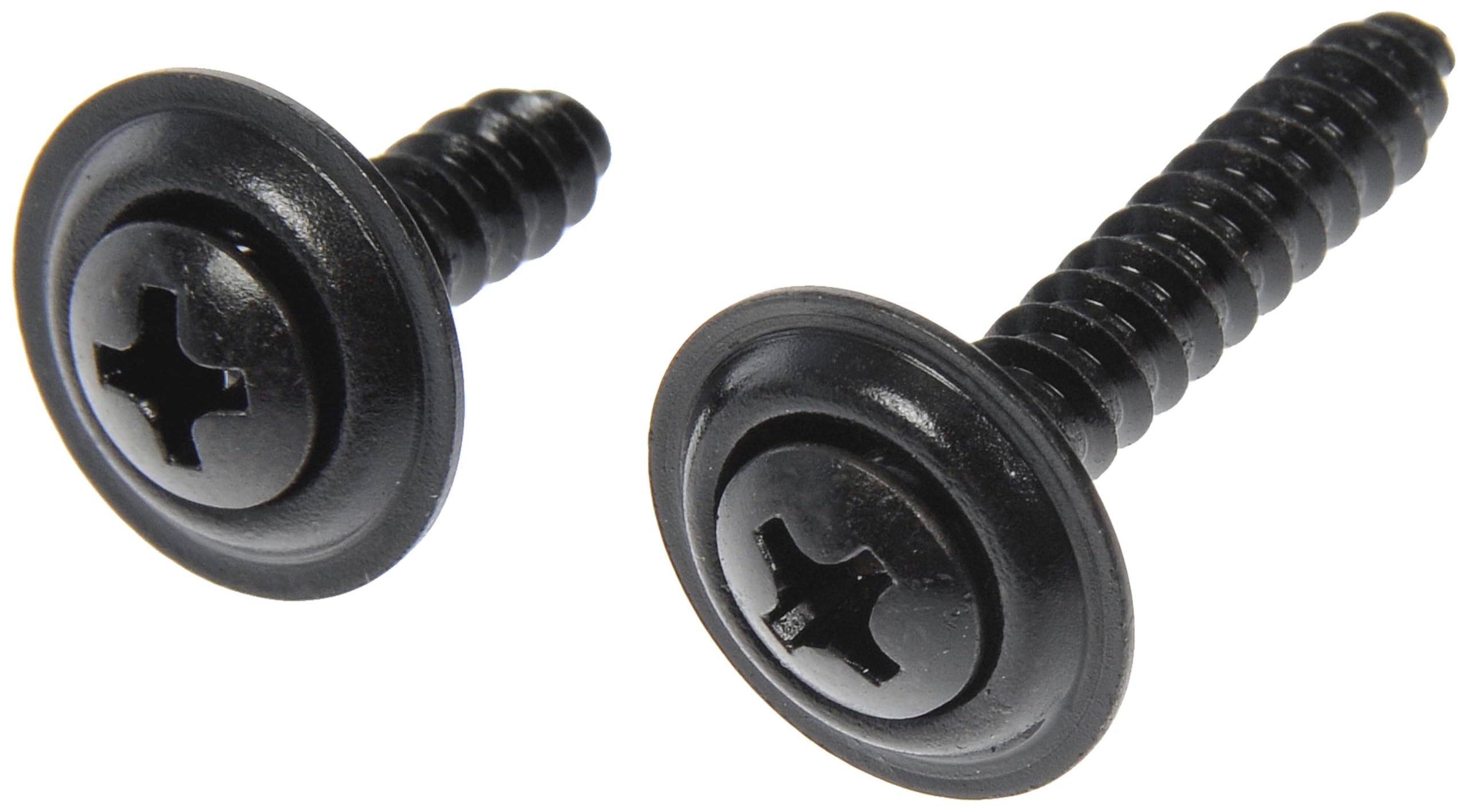 Dorman 961-205 Trim Screw - Black - No. 8 X 5/8 In., 1 In., 10 Pack Universal Fit