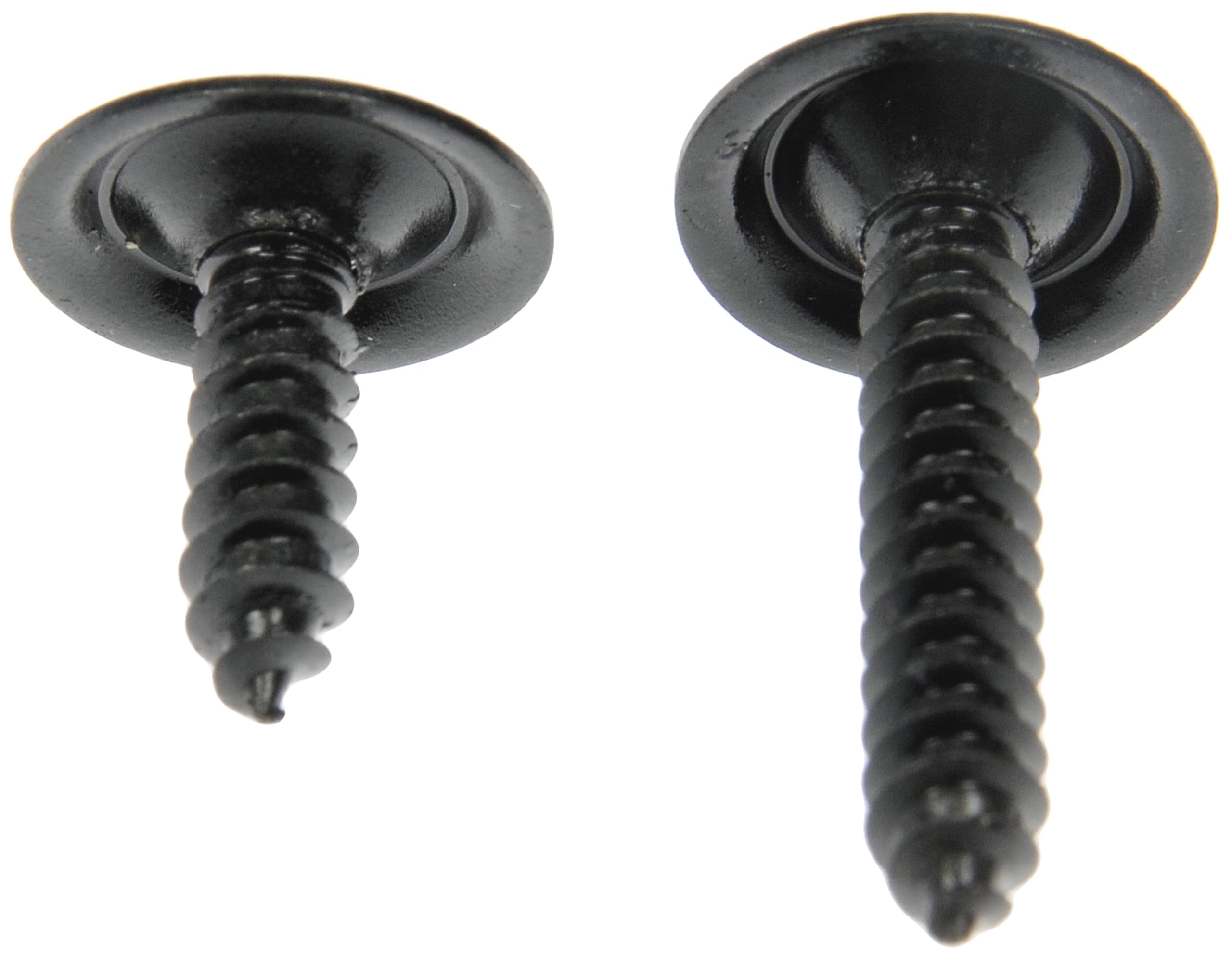 Dorman 961-205 Trim Screw - Black - No. 8 X 5/8 In., 1 In., 10 Pack Universal Fit