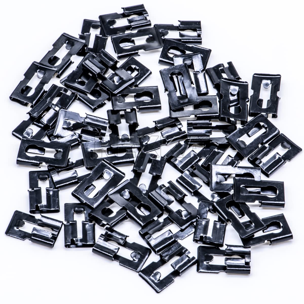 Rexka 50Pcs Door Lock Tailgate Handle Rod Clips For Gm Gmc Buick Chevrolet Oldsmobile 3998009, 9711304 1956-On