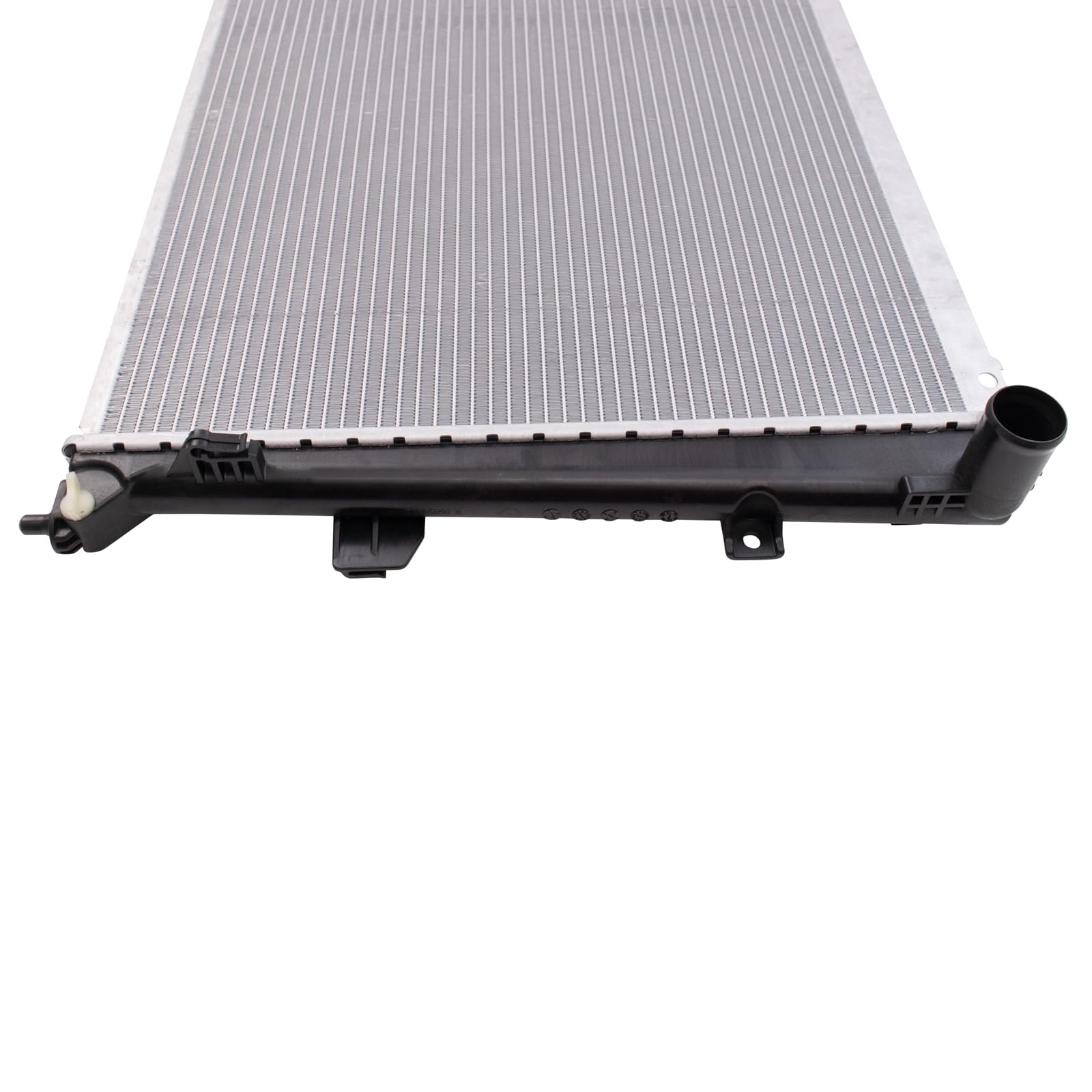 Trq Radiator Assembly Aluminum Core Compatible With 07-10 Kia Rondo Cu2961