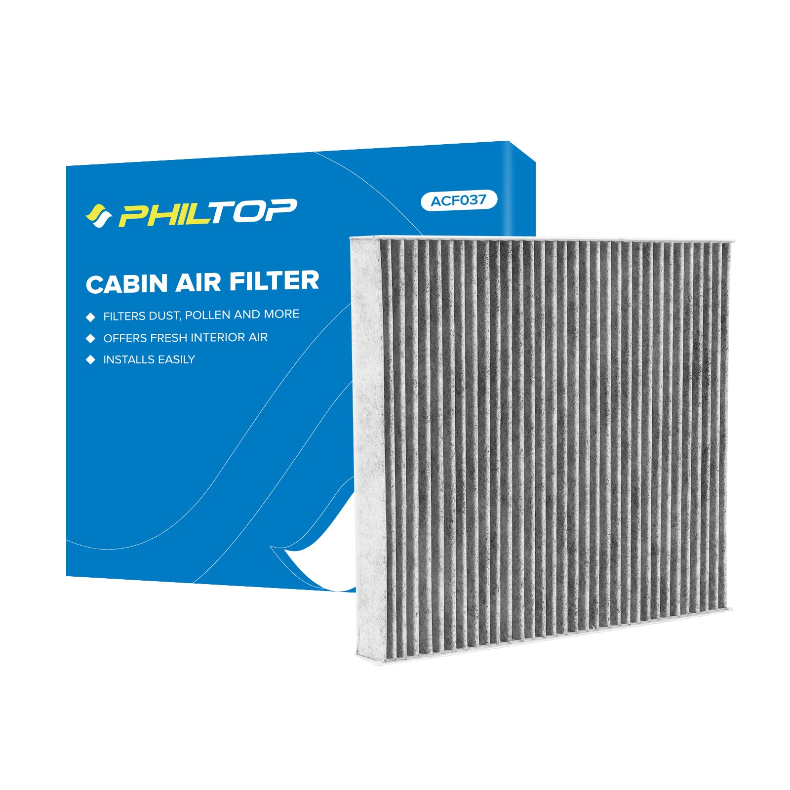 Philtop Cabin Air Filter, Replacement For Air Filter Durango 2011-2021, Grand Cherokee 2011-2021, Premium Acf037(Cf11183) Cabin