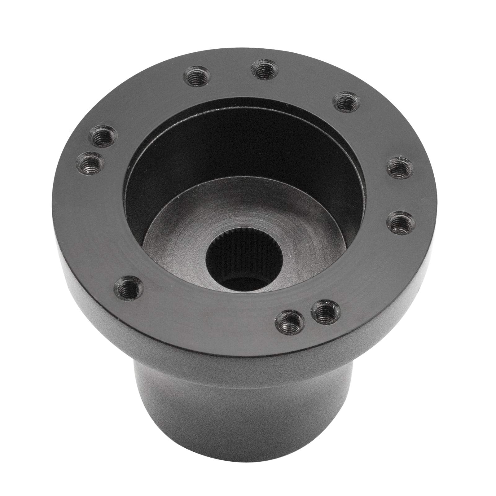 Drive-Up Golf Cart Steering Wheel Adapter, Ezgo Steering Wheel Adapter For Ezgo Txt And Ezgo Rxv Models-Black