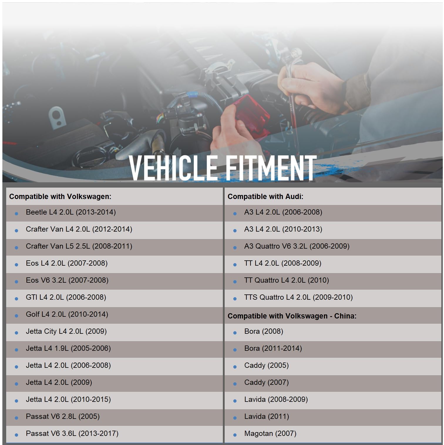 OEG Parts New Alternator Compatible With Audi A3 2.0L 06 07 08 09 10 11 12 13 14 2006-2014, Audi TT 2008-2010, Volkswagen Jetta