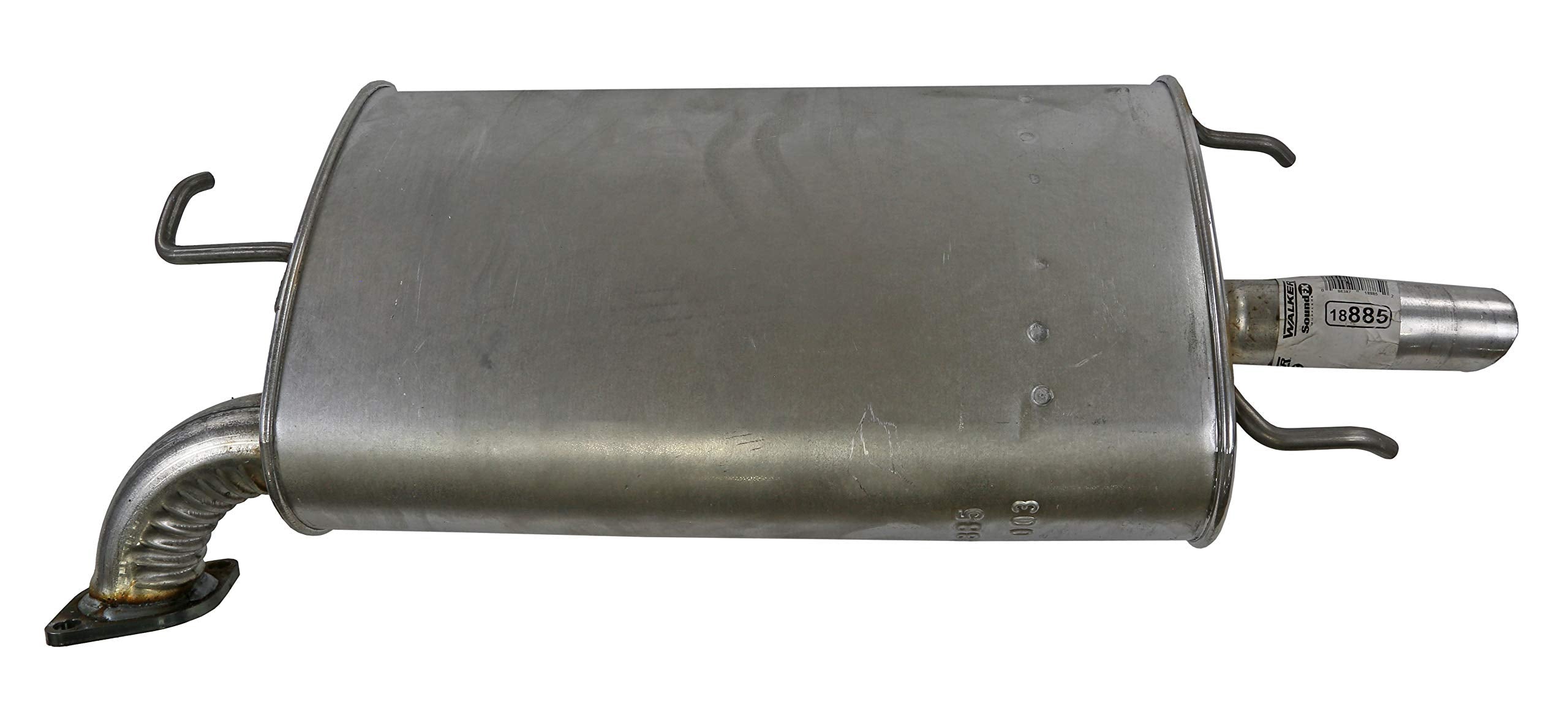 Walker Soundfx 18885 Direct Fit Exhaust Muffler 2 Outlet (Od) For Toyota Camry