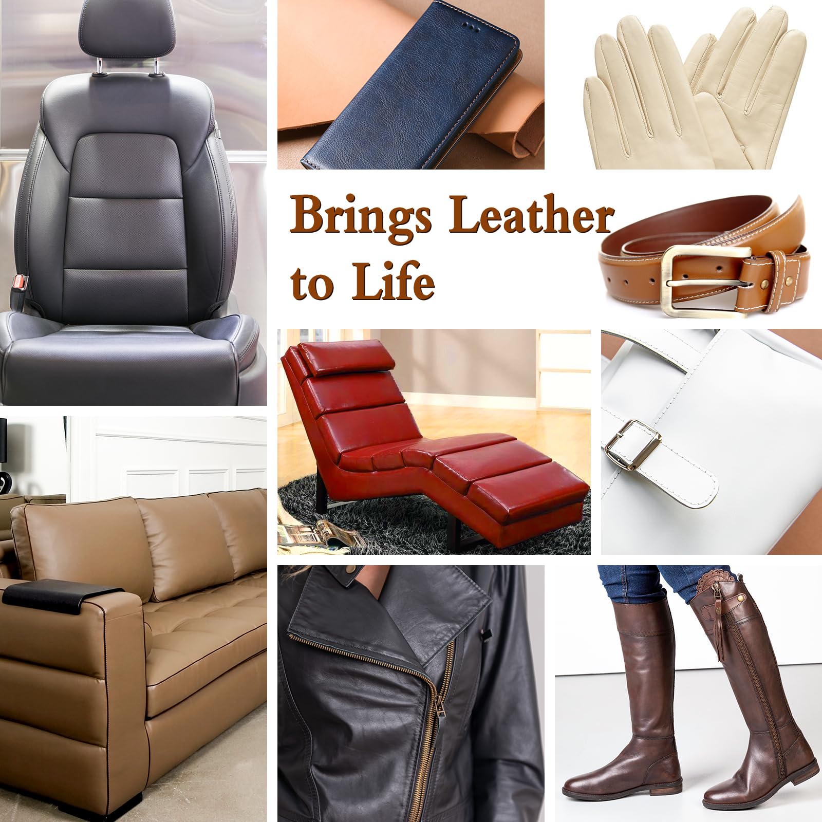 White Leather Repair Kit White Leather Dye Vinyl Paint Cream Purse Boat Seat Scratch Remover Couch Chair Car Interior Color Rest